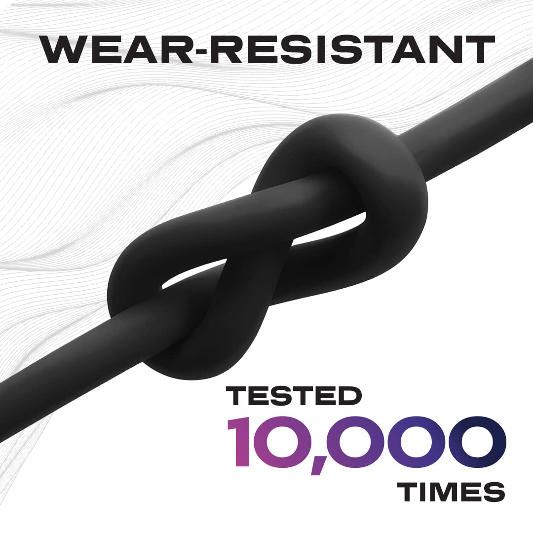 Statik Tsumocharge Usb C To Usb C Cable 100W Fast Charging Cable   Heavy Duty Unbreakable Silicone, Supports Data Transfer Type
