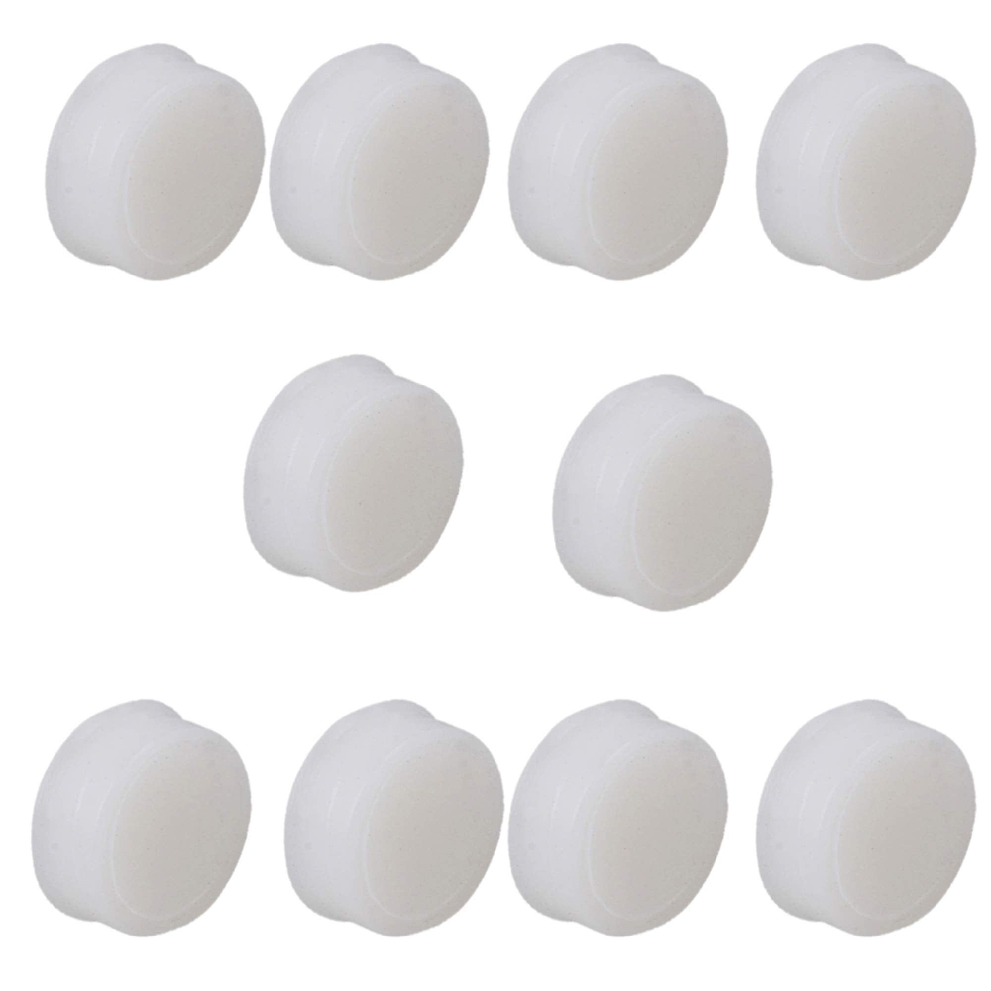 Rdexp Soft Silicone Flutes Flute Open Hole Plugs 7.5X2.6Mm Plugs Pack Of 10