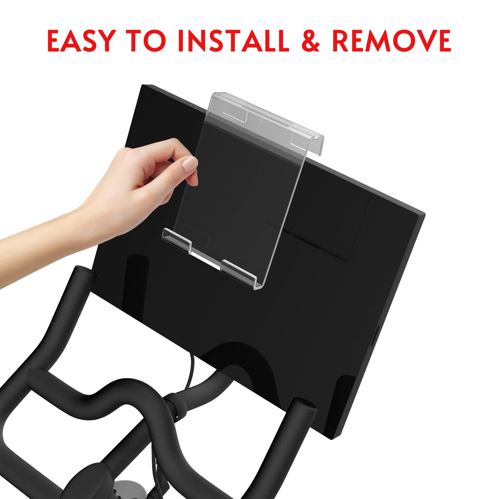 Crostice Tablet Holder Mount Compatible With Peloton Bike & Bike Plus & Row & Tread, Holder For Ipad, Phone Holder Tablet Stand