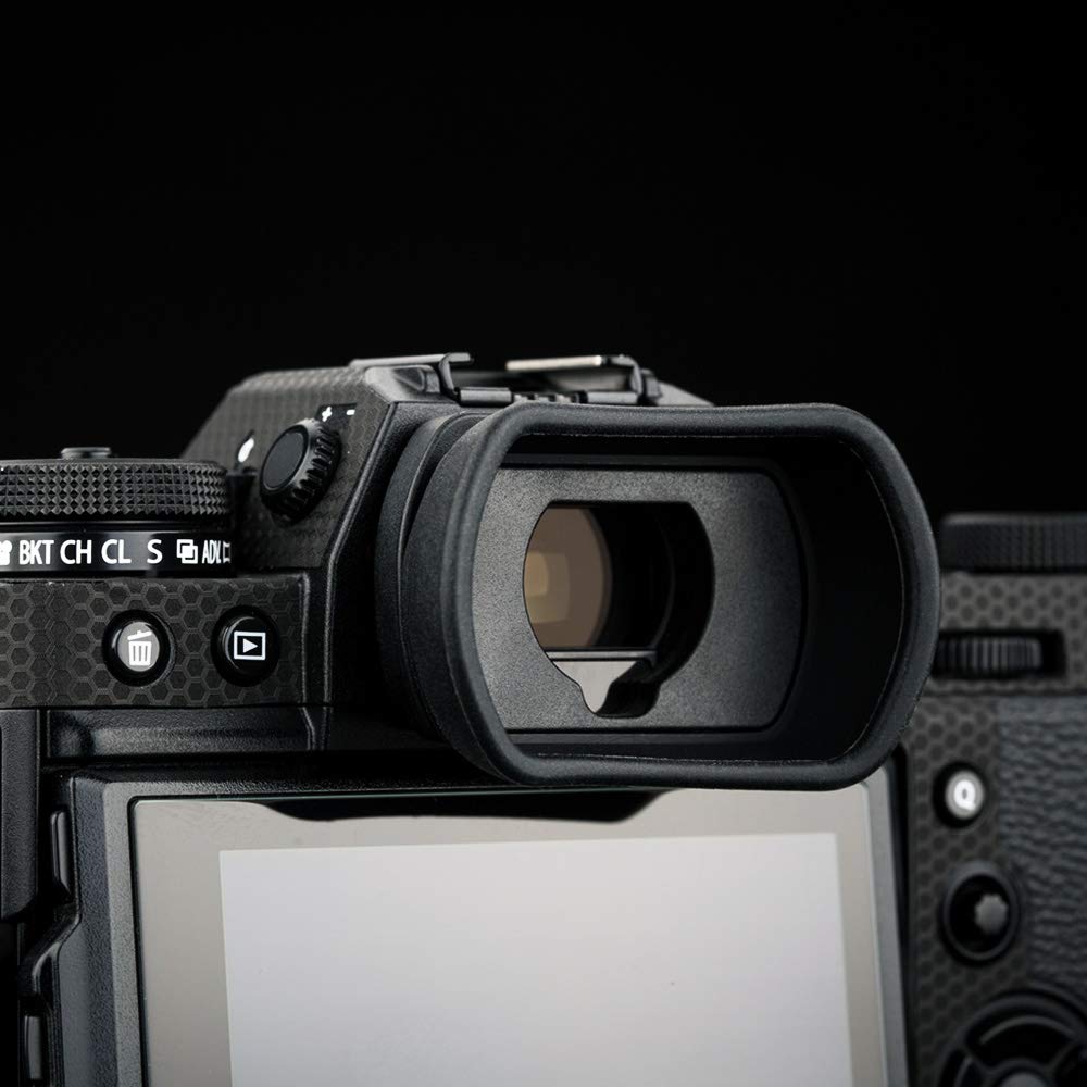 Extended Eyecup Eyepiece Soft Silicon Camera Viewfinder Eyeshade Compatible With Fuji Fujifilm X T5 X H2S X T4 X T3 Xt5 Xt4 Xt3