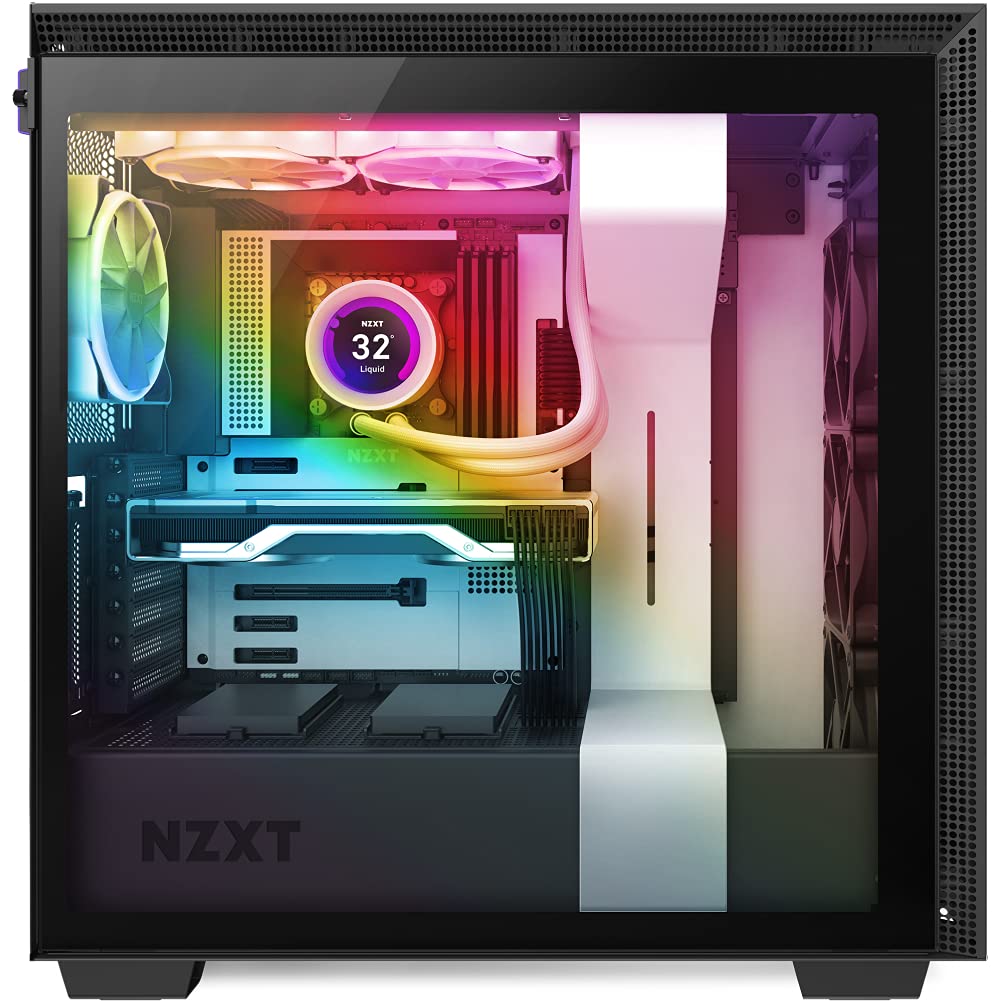 Nzxt Kraken Z53 Rgb 240Mm   Rl Krz53 Rw   Aio Rgb Cpu Liquid Cooler   Customizable Lcd Display   Improved Pump   Powered By Cam