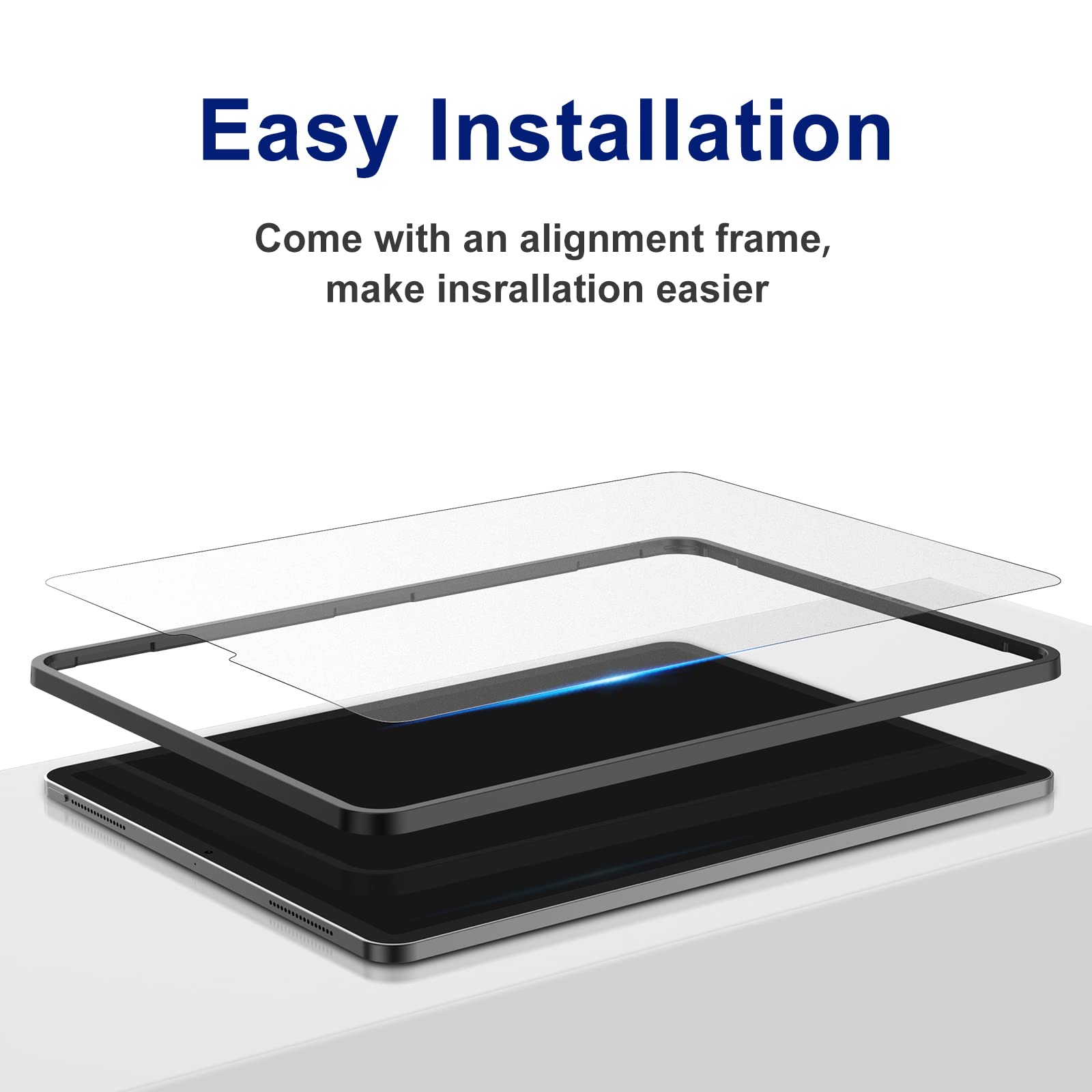 Ksleri [2 Pack Matte Glass Screen Protector For Ipad Air 5/Ipad Air 4Th Generation 10.9 Inch Bubble Free Anti Glare Anti Fingerp