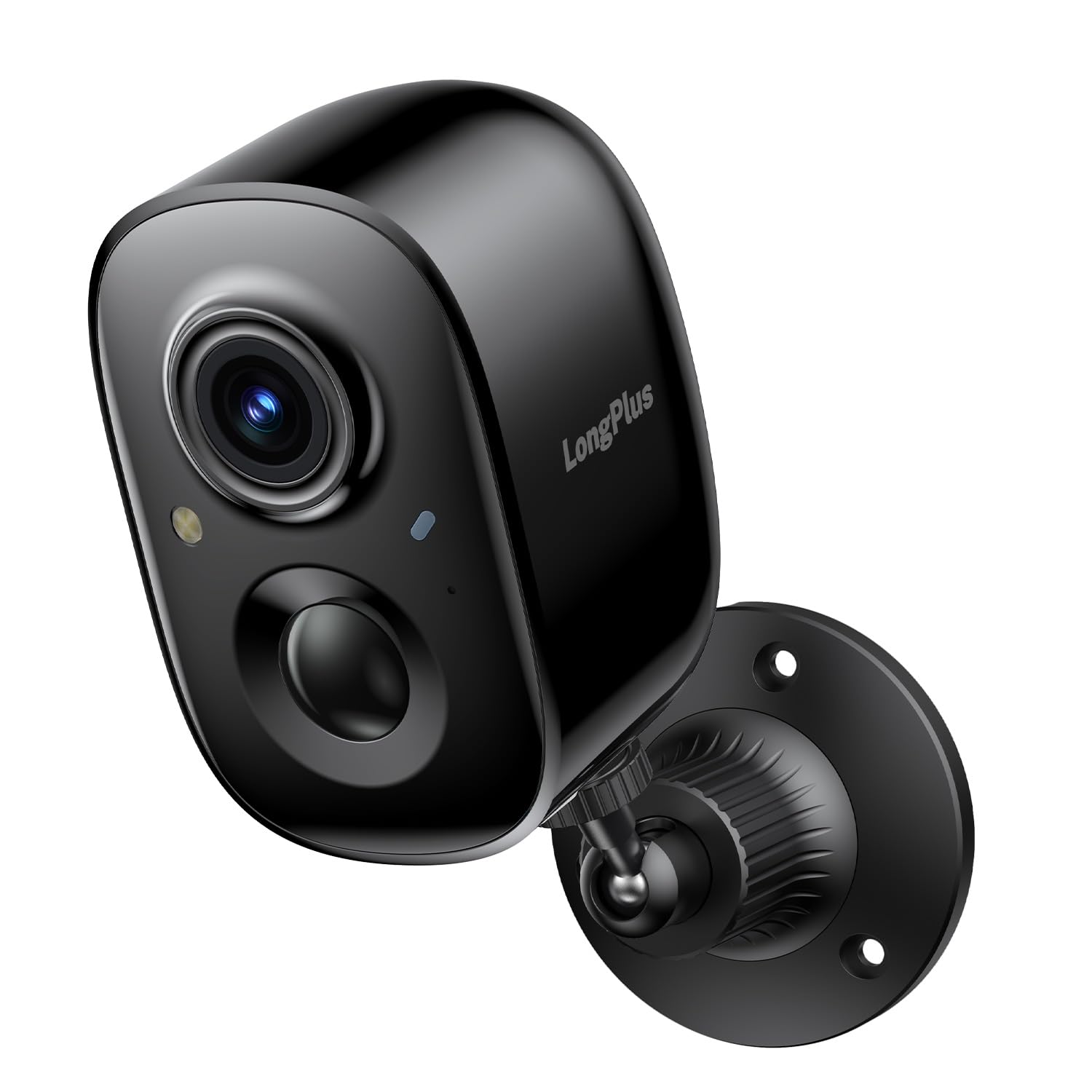 Longplus Wireless Outdoor Security Camera, Battery Powered Wireless Security Camera, Wireless Wifi Camera With Ai Detection, Col