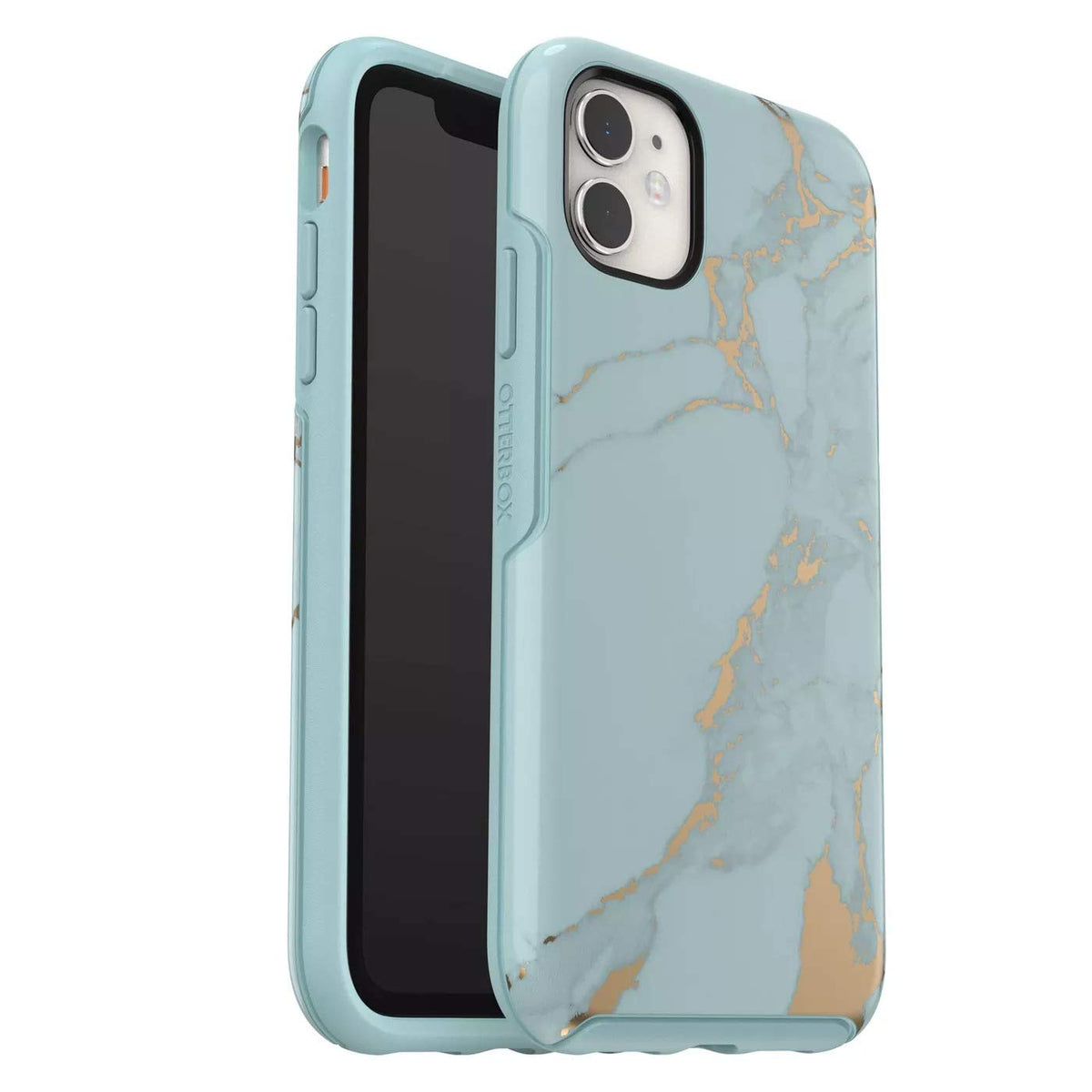 Otterbox Symmetry Series Case For Iphone 11, Iphone Xr (Only) Non Retail Packaging   Teal Marble