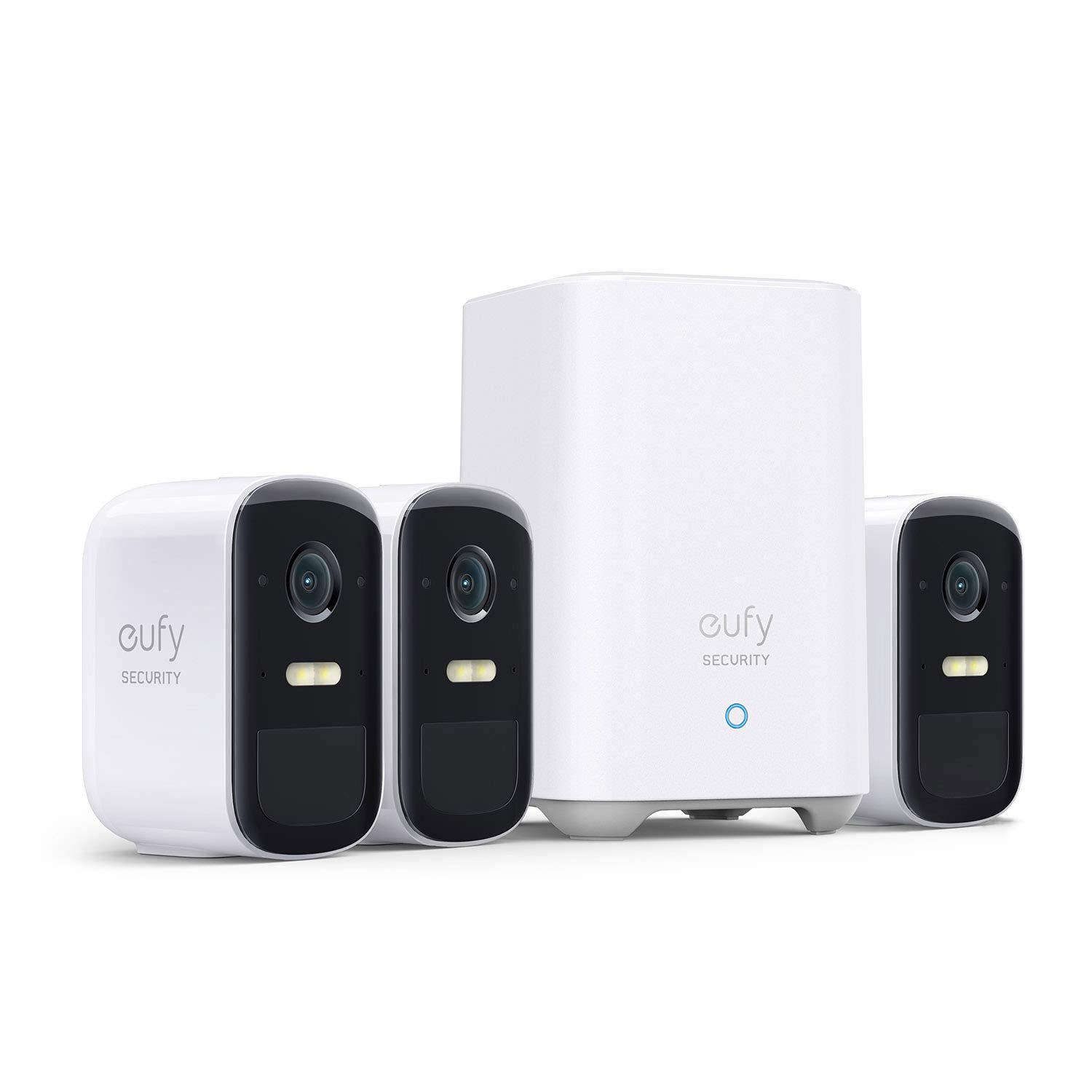 Eufy Security, Eufycam 2C Pro 3 Cam Kit, Wireless Home Security System With 2K Resolution, 180 Day Battery Life, Homekit Compati
