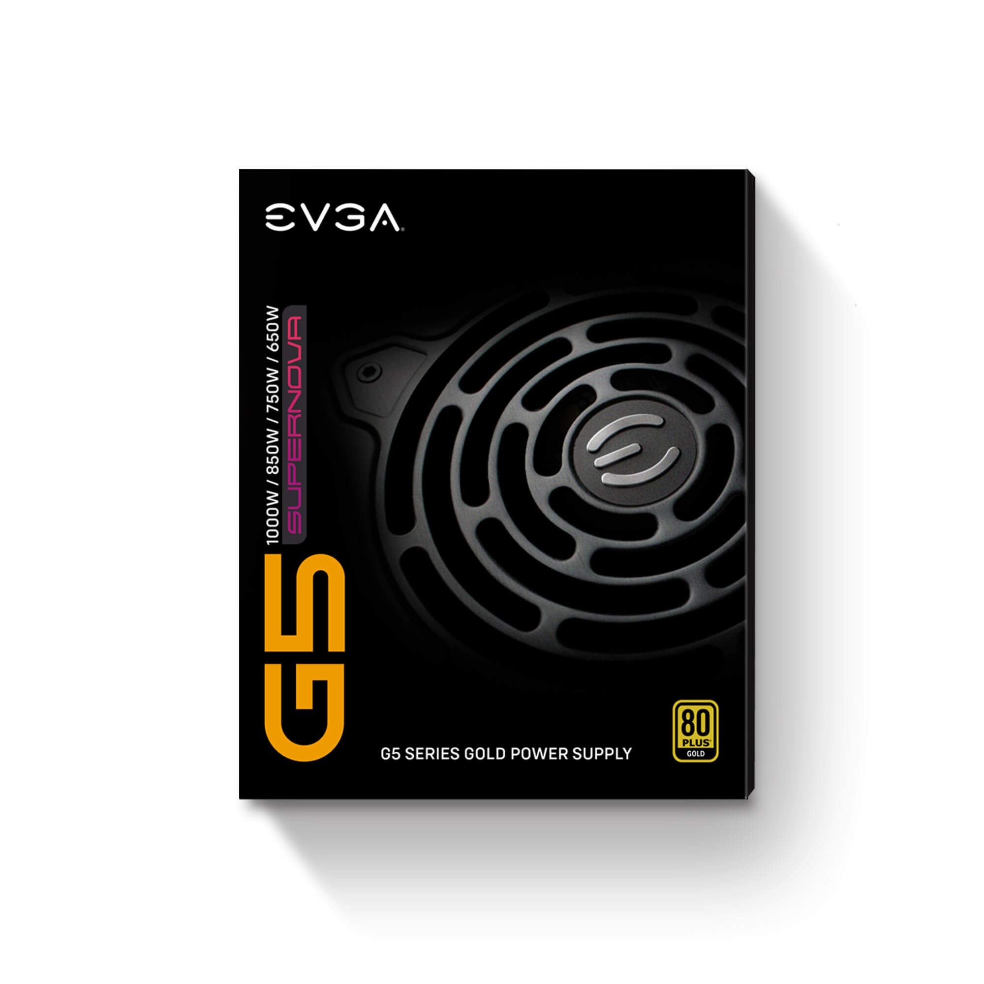 Evga 750 G5, 80 Plus Gold 750W, Fully Modular, Eco Mode With Fdb Fan, 100% Japanese Capacitors, 10 Year Warranty, Compact 150Mm