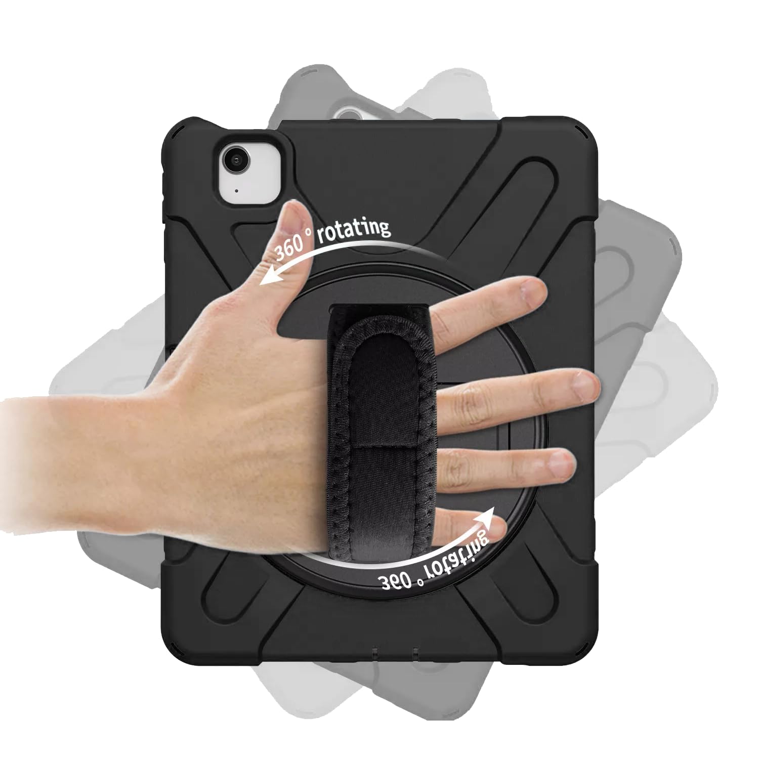 Codi Rugged Carrying Case For 11 Apple Ipad Pro (Gen 2, 3, And 4) Tablet - Black