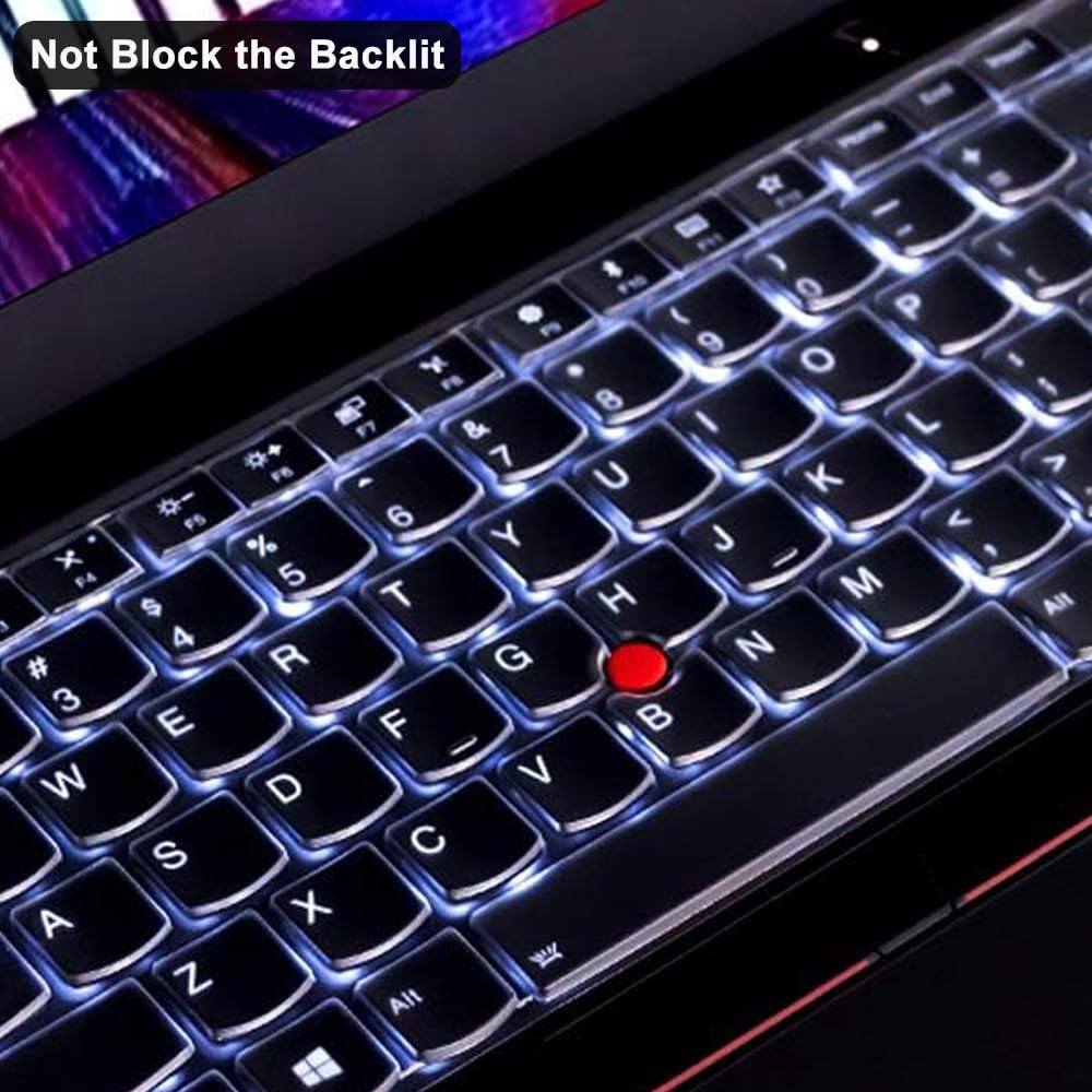 Keyboard Cover For 2024 2023 Lenovo Thinkpad X1 Carbon Gen 11/10 14'', Thinkpad T14 T14S L14 P14S Gen 4/Gen 3, Thinkpad X1 Yoga