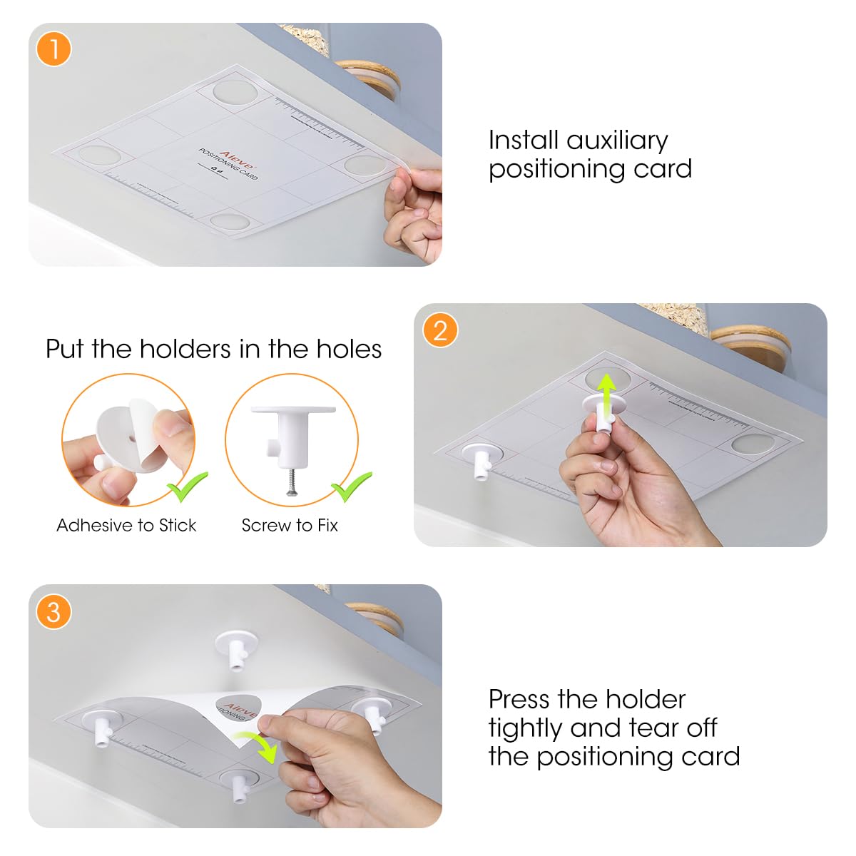 Aieve Stand Mixer Attachment Holders Compatible With Kitchenaid Mixer Accessories(4 Pack)