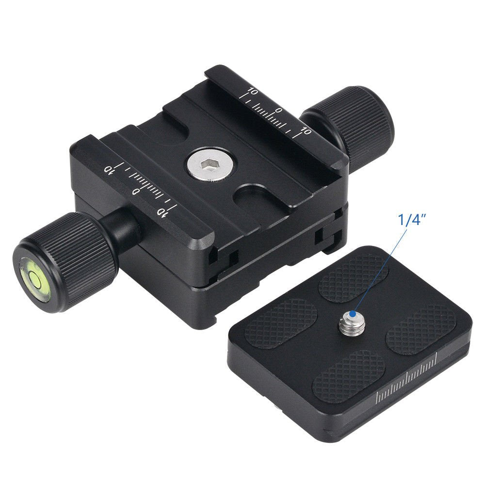 Fotga L200 10Kg/22Lb Load Telephoto Lens Quick Release Plate Long Focus Support Holder For Tripod Ball Head Dslr Camera Compatib