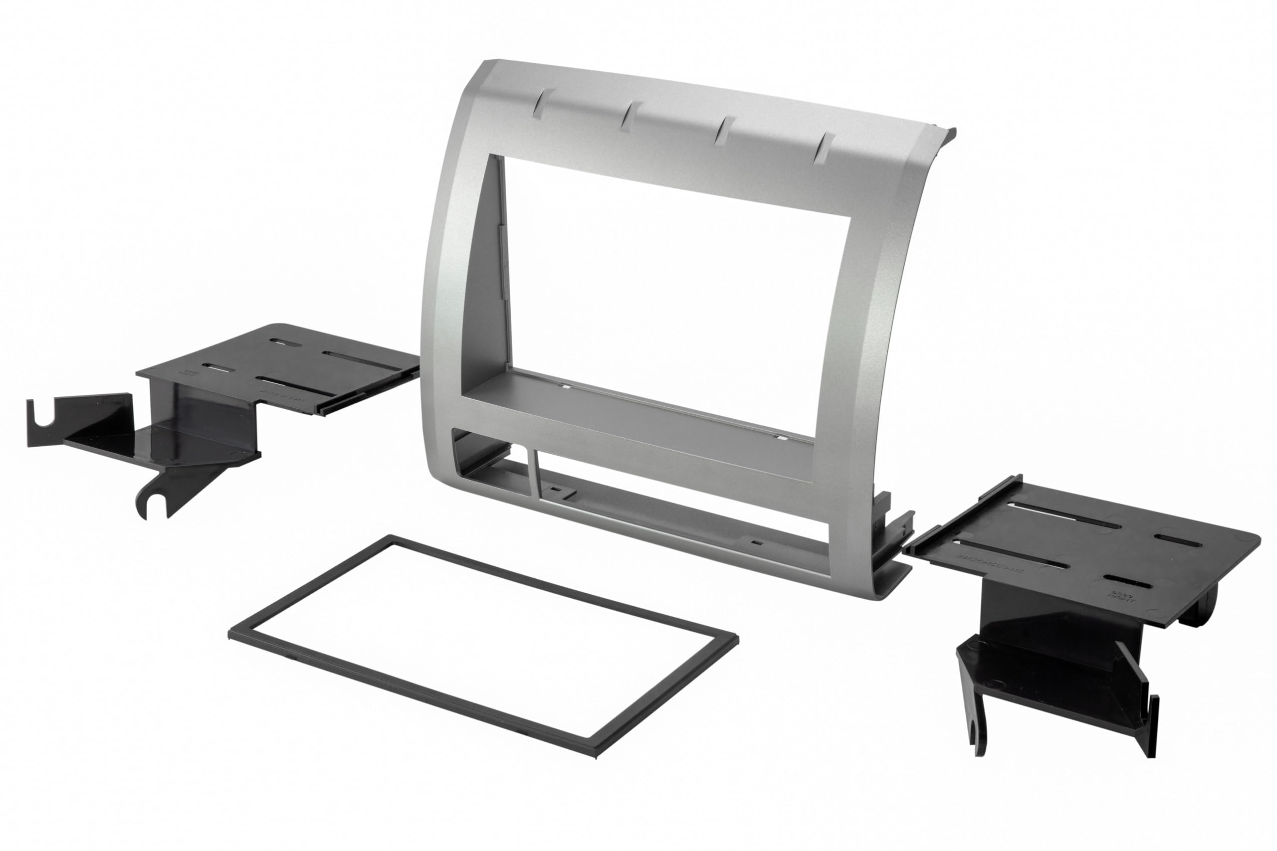 Scosche TA2053B Double DIN Radio Install Dash Kit Compatible with Select 2005 2008 Toyota Tacoma   Aftermarket Car Stereo Installation Kit   See Fit Guide in Images to Verify Vehicle Compatibility