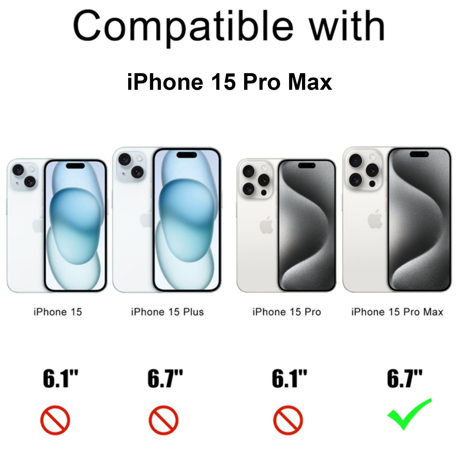 Pepmune For Iphone 15 Pro Max Case, Cute 3D Astronaut Stand With [2 Screen Protector] [Camera Protection] Kickstand Shockproof S