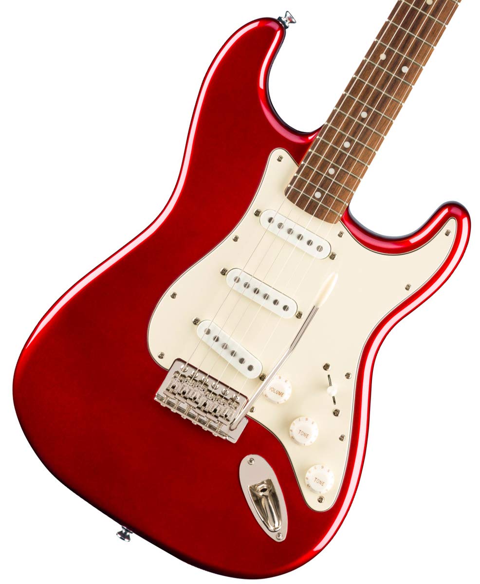 Squier Classic Vibe 60s Stratocaster Electric Guitar, with 2-Year Warranty, Candy Apple Red, Laurel Fingerboard