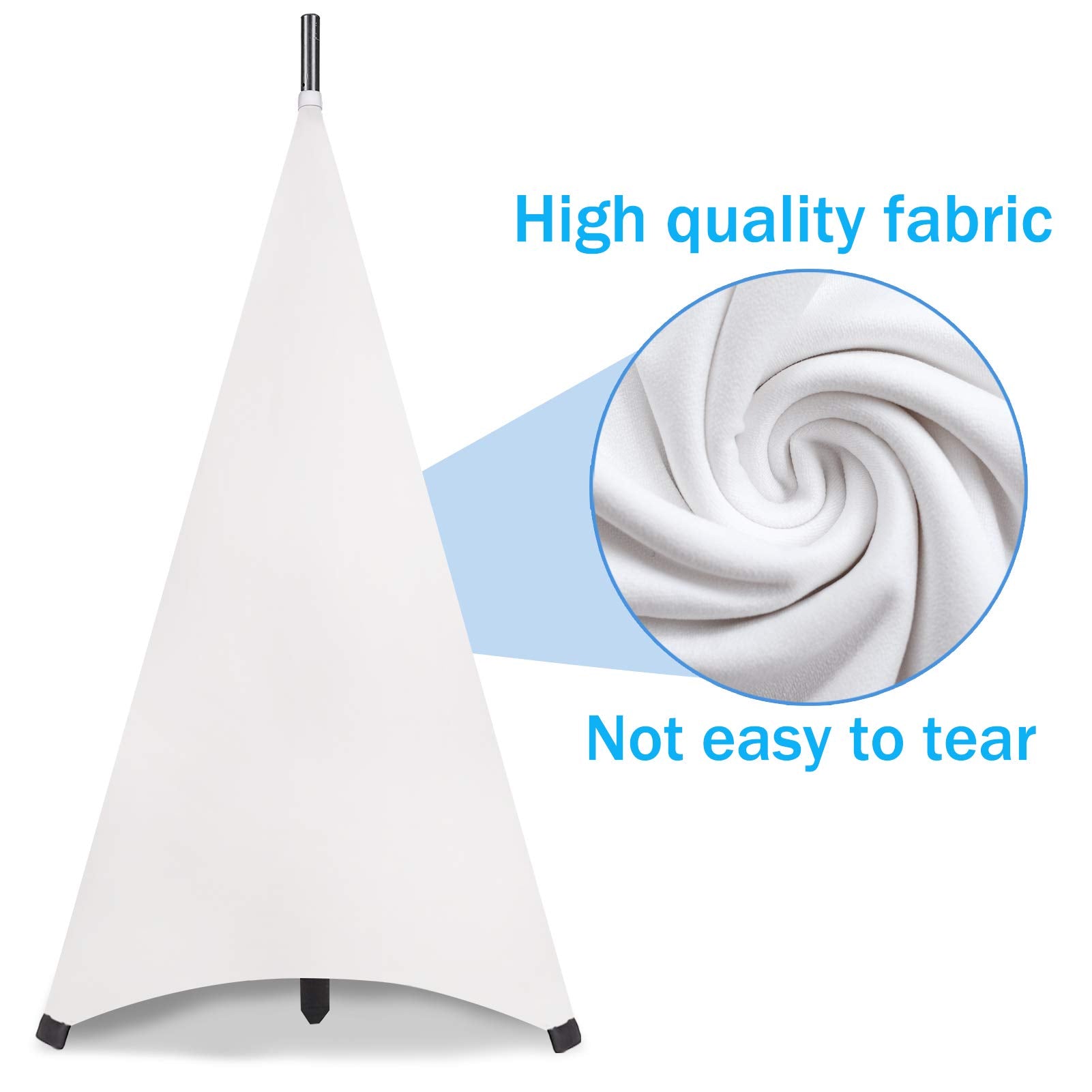 Dofilachy Speaker Stand Cover Dj Bag With 360 Degree Cover, Speaker Tripod Scrim Cover For Speaker/Lighting With Free Travel Bag