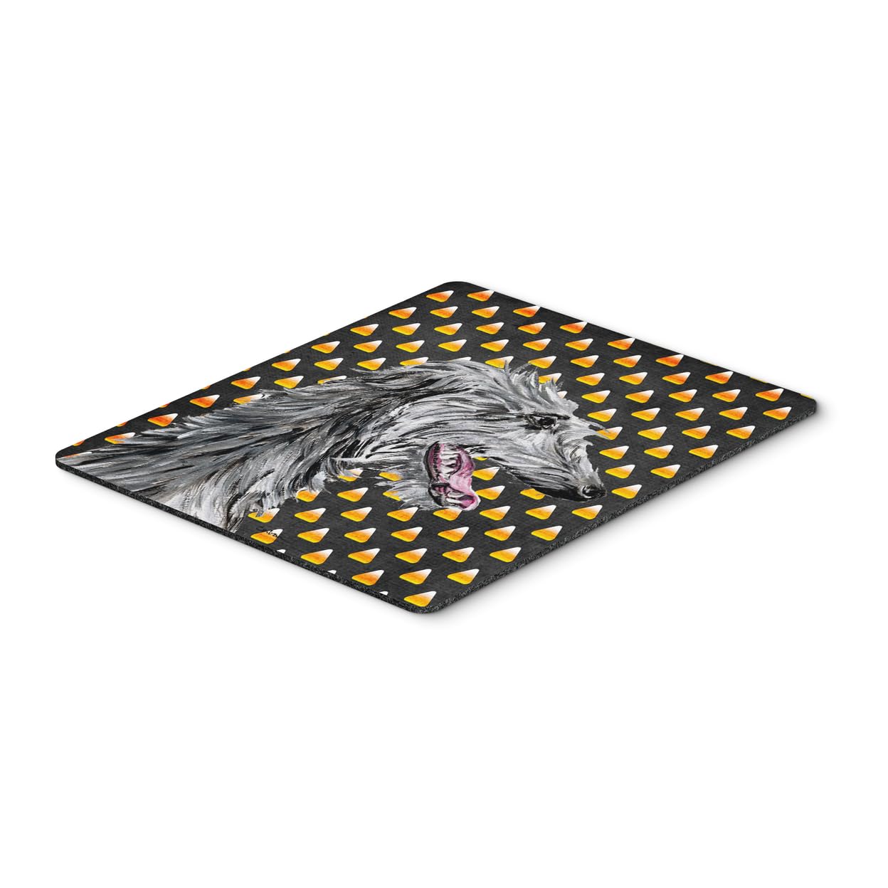 Carolines Treasures SC9669MP Scottish Deerhound Candy Corn Halloween Mouse Pad, Hot Pad or Trivet for Home Office Gaming Workin