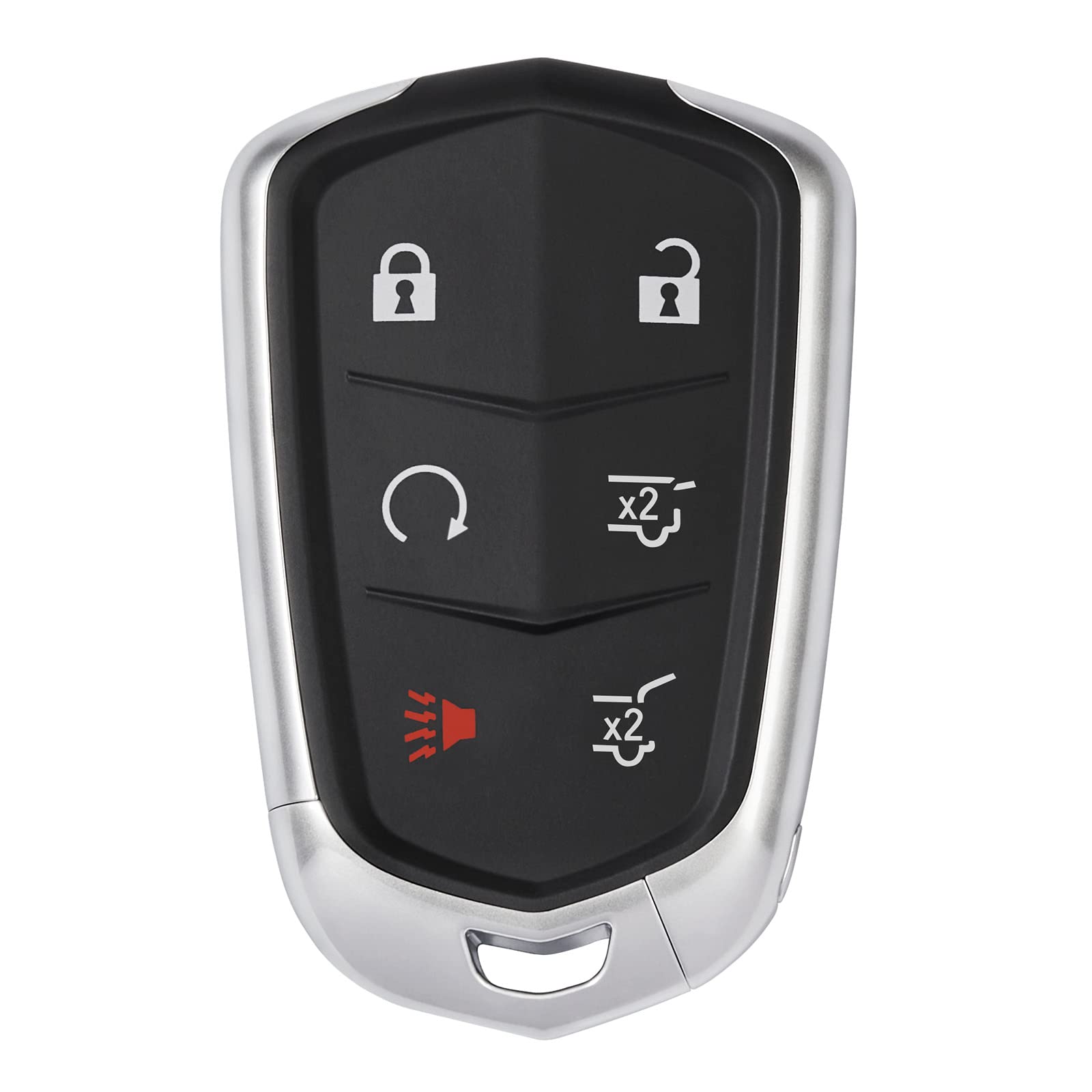 Helloauto Key Fob Remote Fit For Cadillac Escalade, Keyless Entry Self Programming Key Remote For Cadillac Escalade 2015 2020 Fc