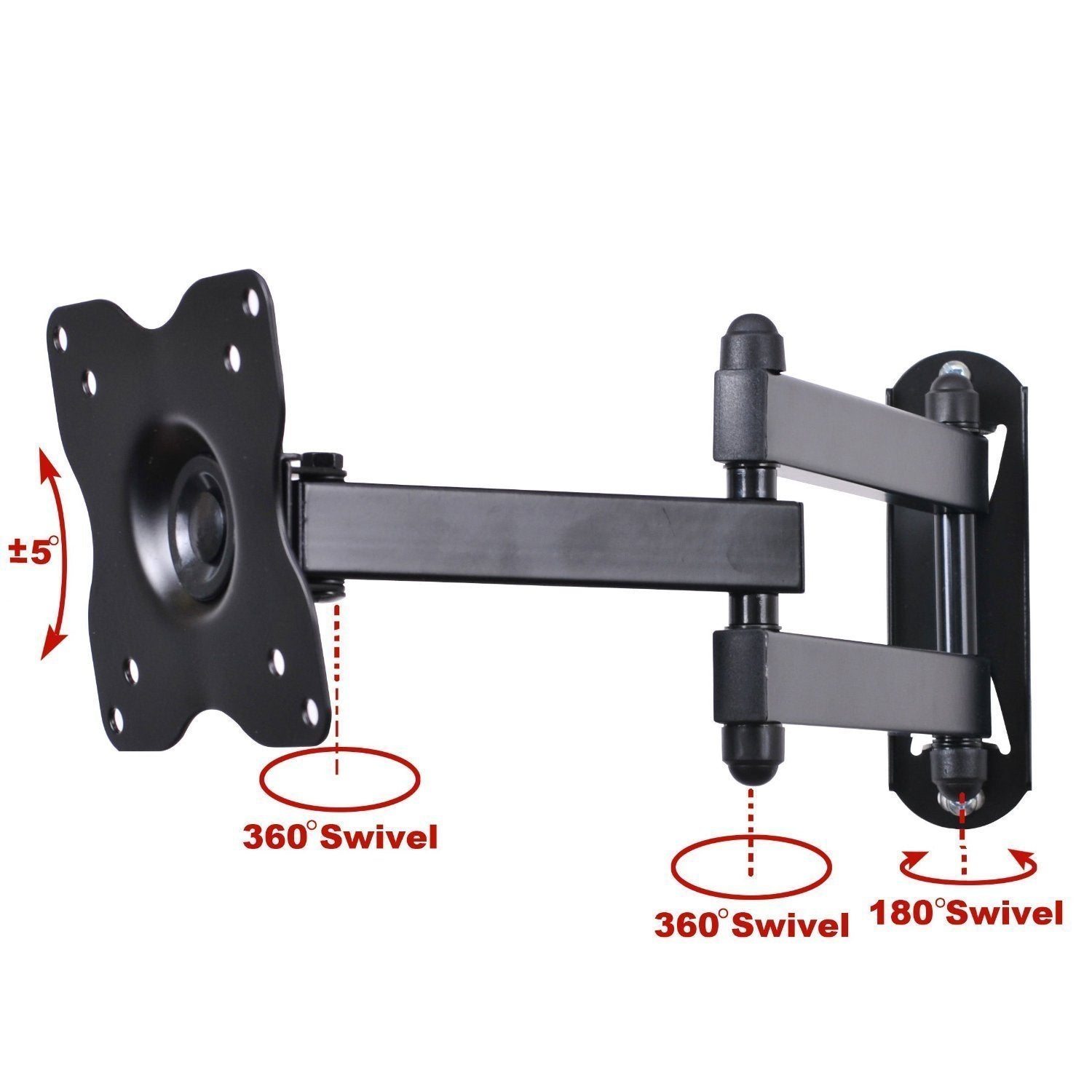 Videosecu Tilt Swivel Lcd Led Ultra Hd Tv Wall Mount Bracket For Vizio 39 D39Hn-E0 32 D32Hn-E0 D32F-E1 E32-D1 D32Hnx-E1 D32Hn-E1