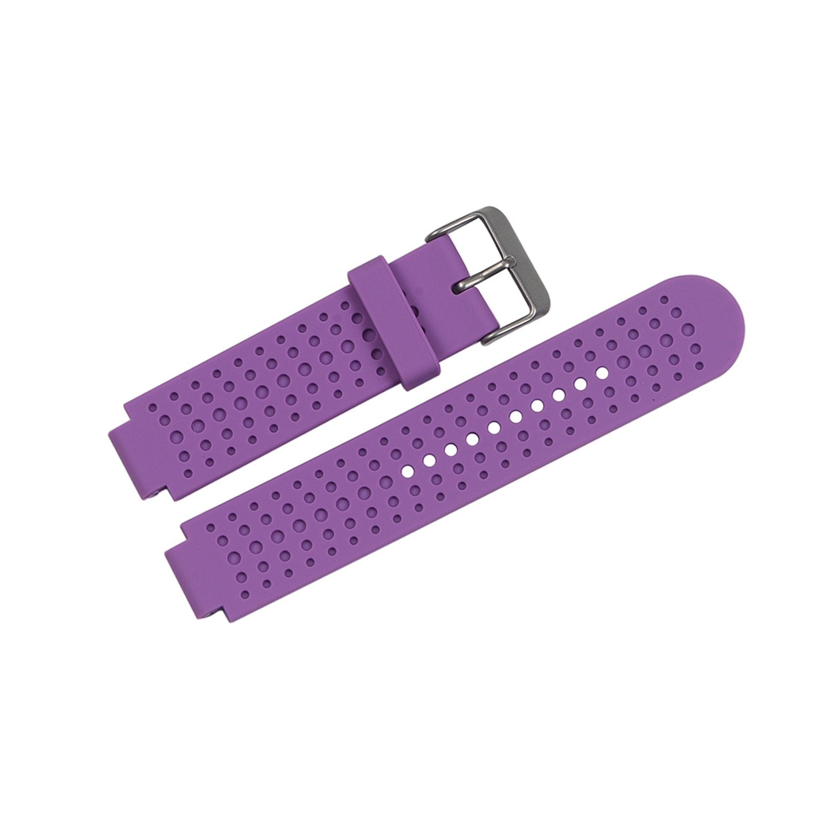 Lichifit Silicone Watch Band Strap Replacement Wristband For Garmin Forerunner 220 230 235 630 620 735 Watch With Pins & Tools (
