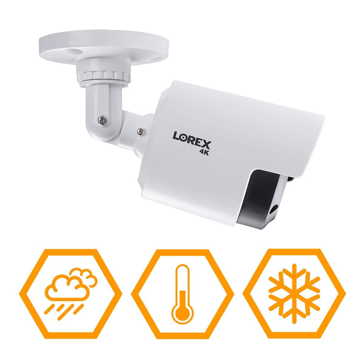 Lorex 4K Ultra Hd Analog Indoor/Outdoor Add On Security Camera With Color Night Vision (Requires Recorder)