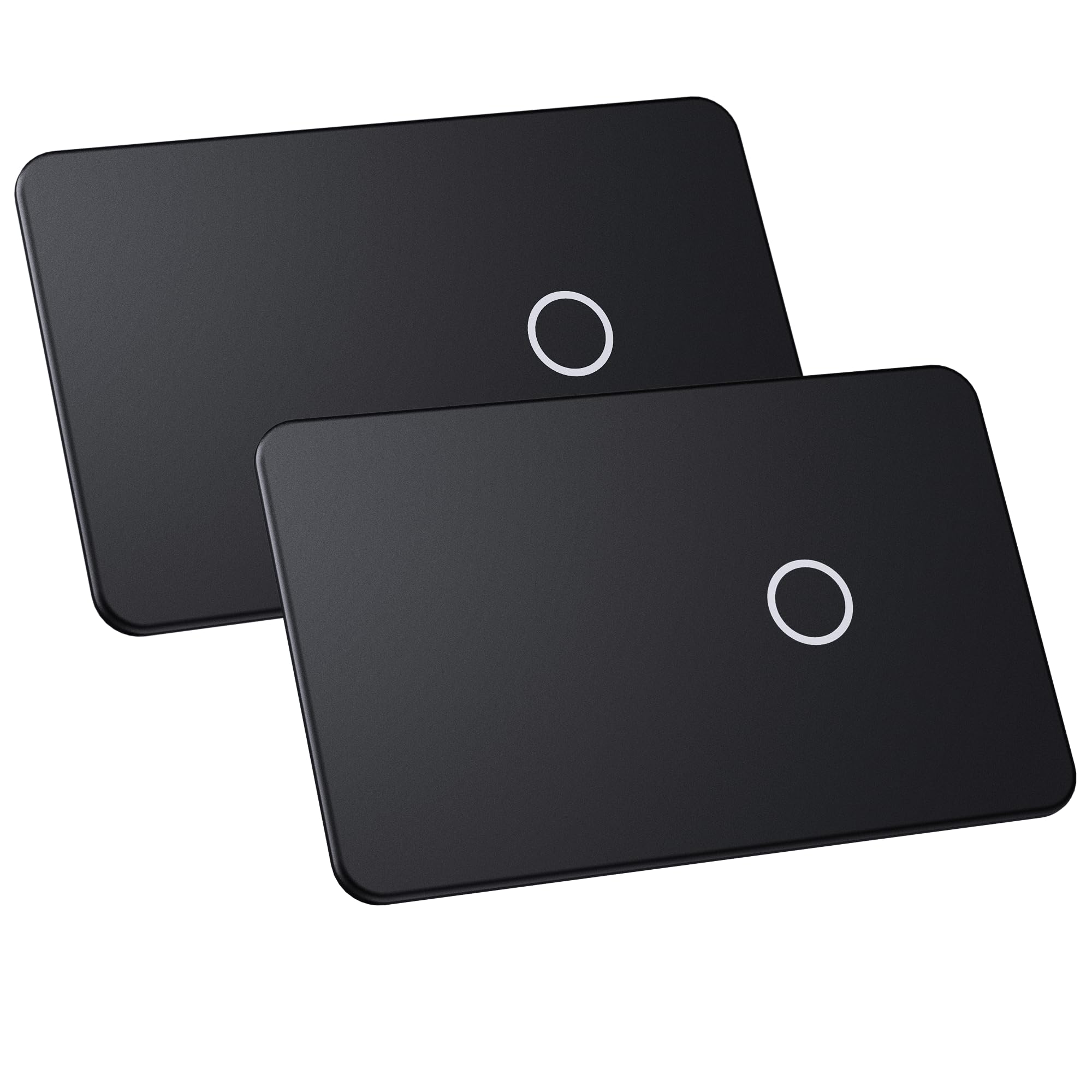 Ivanky Wallet Tracker Card, 2 Pack Smart Rechargeable Thin Wallet Finder, Works With Apple Find My (Ios Only), Item Finder For L