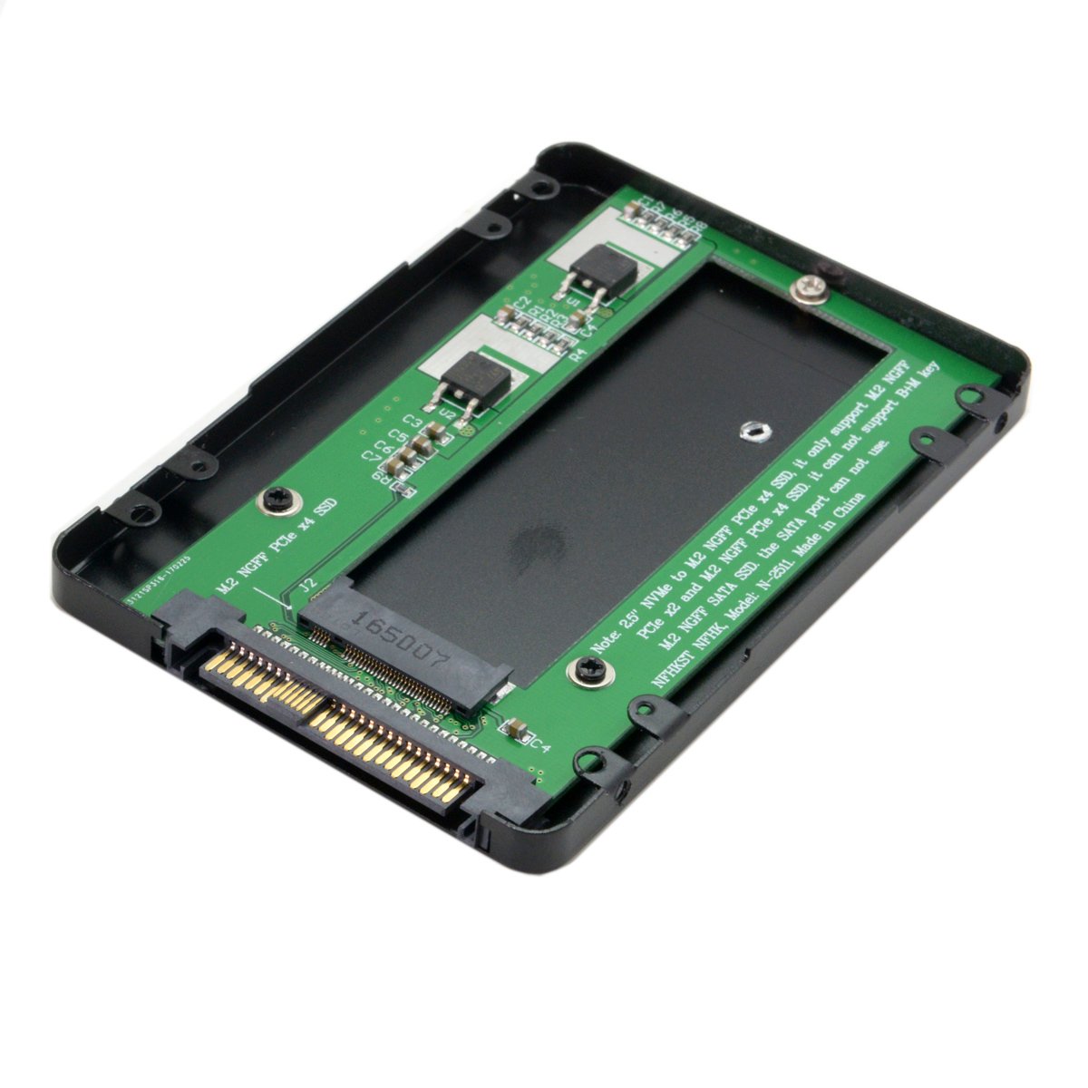 CHENYANG SFF 8639 NVME U.2 to NGFF M.2 M Key PCIe SSD Case Enclosure for Mainboard PCI E 4X SSD 750 p3600 p3700