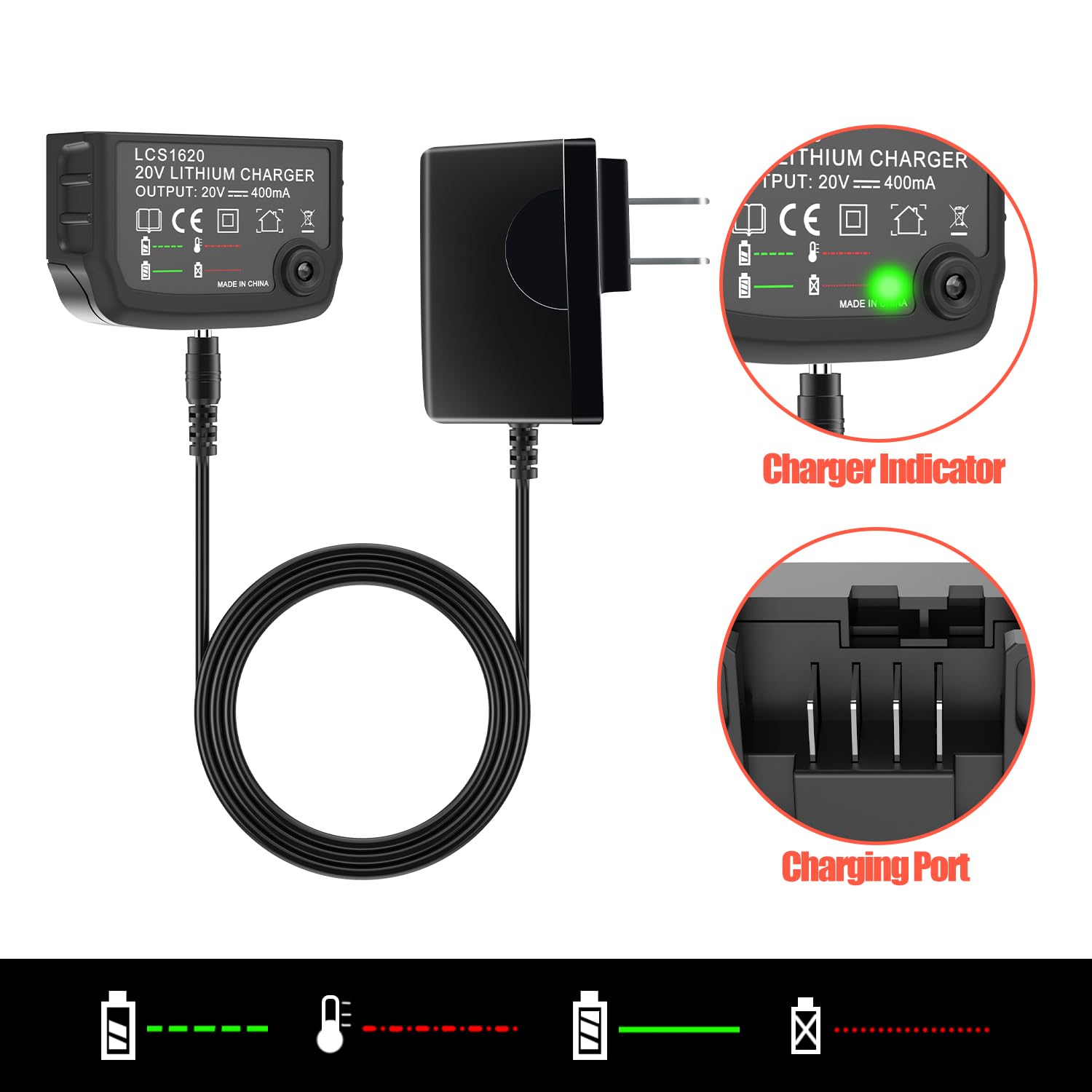 Peyesten 2 Pack 3000Mah 20V Max Battery And Charger, Replacement For Black And Decker 20V Lithium Battery, Compatible With Black