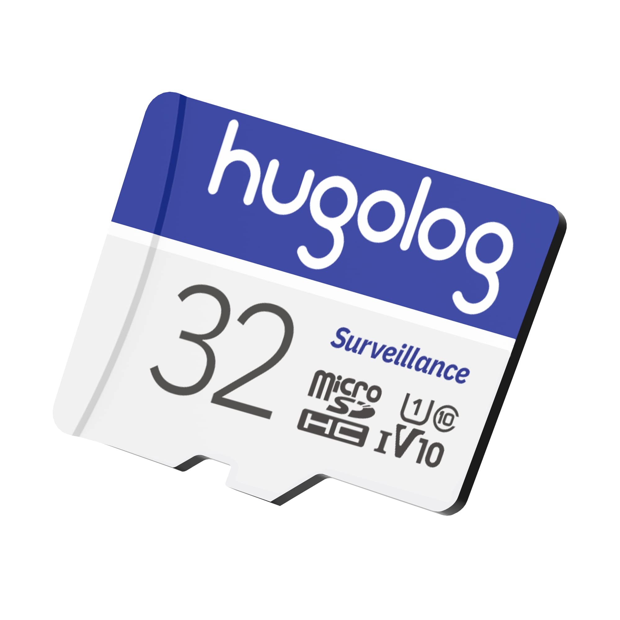 Hugolog 32Gb Micro Sd Card, Microsdxc Uhs I Memory Card For Laview Camera   100Mb/S, 667X, U1, Class10, Fhd Video V10, A1, Fat32