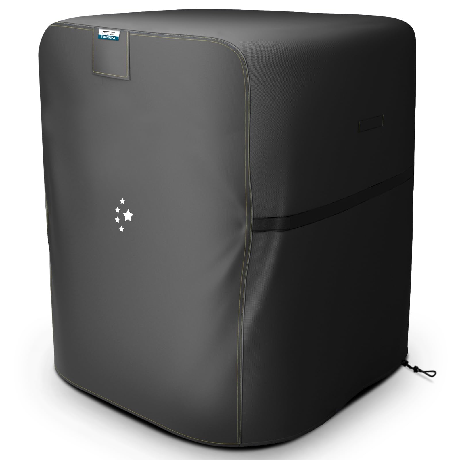 Libzaki Air Conditioner Cover Waterproof 600D Heavy Duty For Outside Units Durable Ac Cover Universal Sizes Square Fits Up To 36