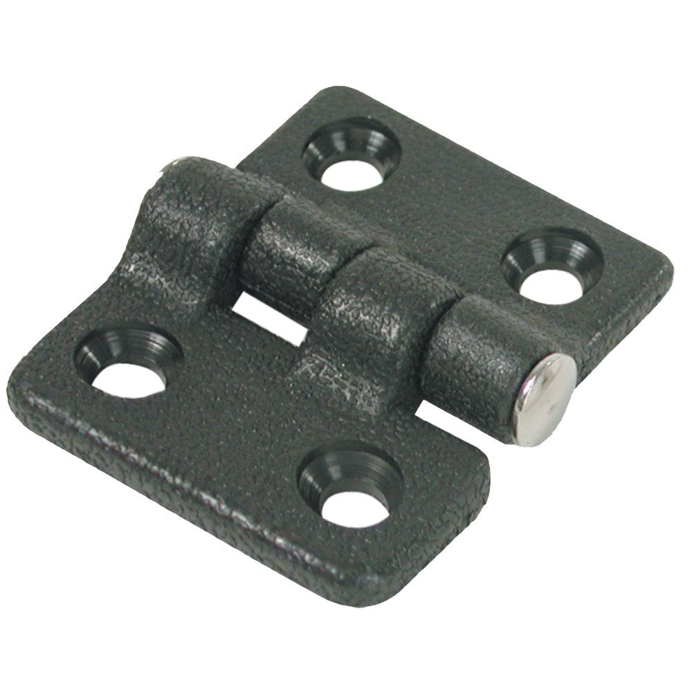 Whitecap Butt Hinge - Black Nylon - 1-1/2'' X 1-3/8'',WBHDWB00144CW70