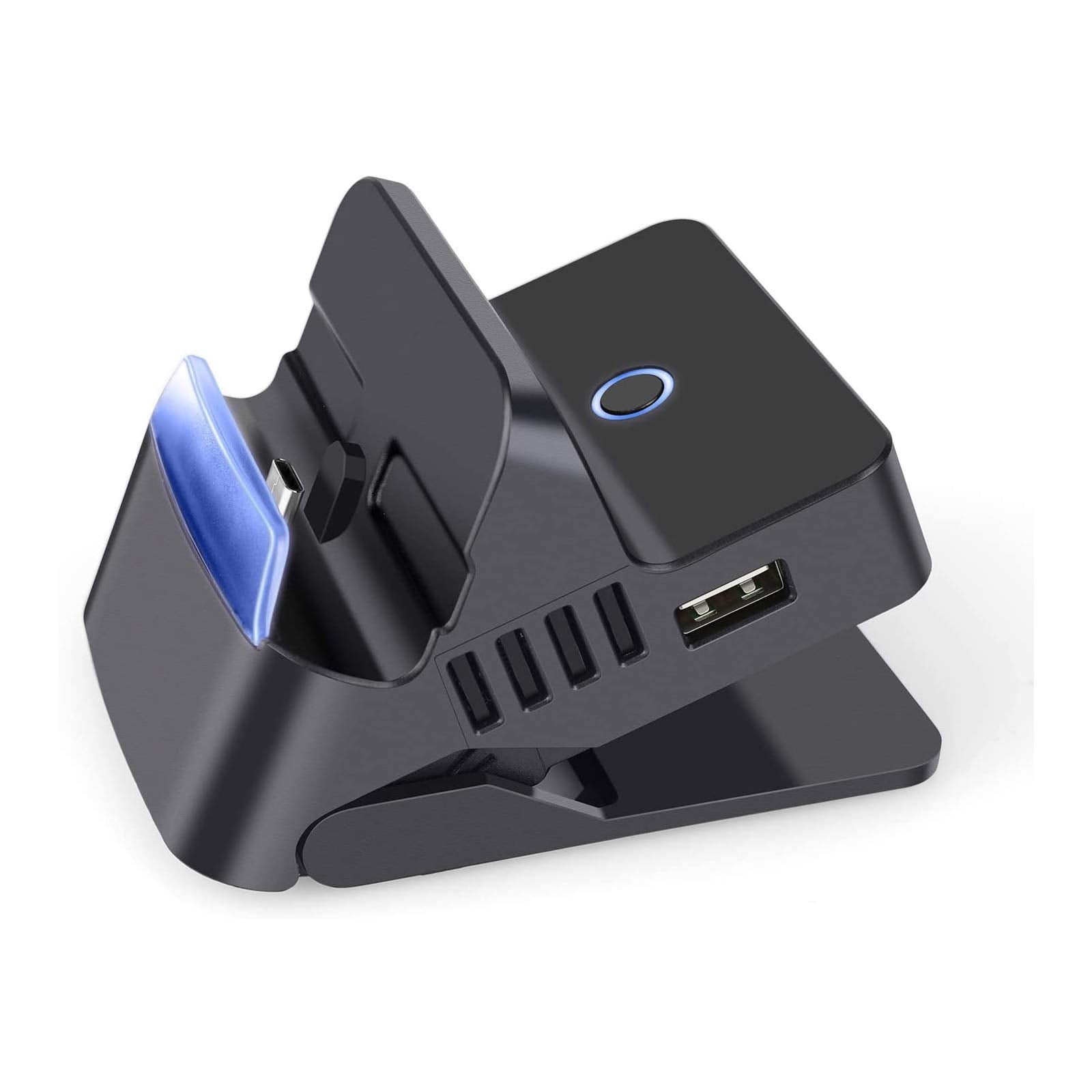 Switch TV Dock Docking Station Compatible with Nintendo Switch/Switch OLED Model, Portable Switch Base Charging Adapter Cradle w