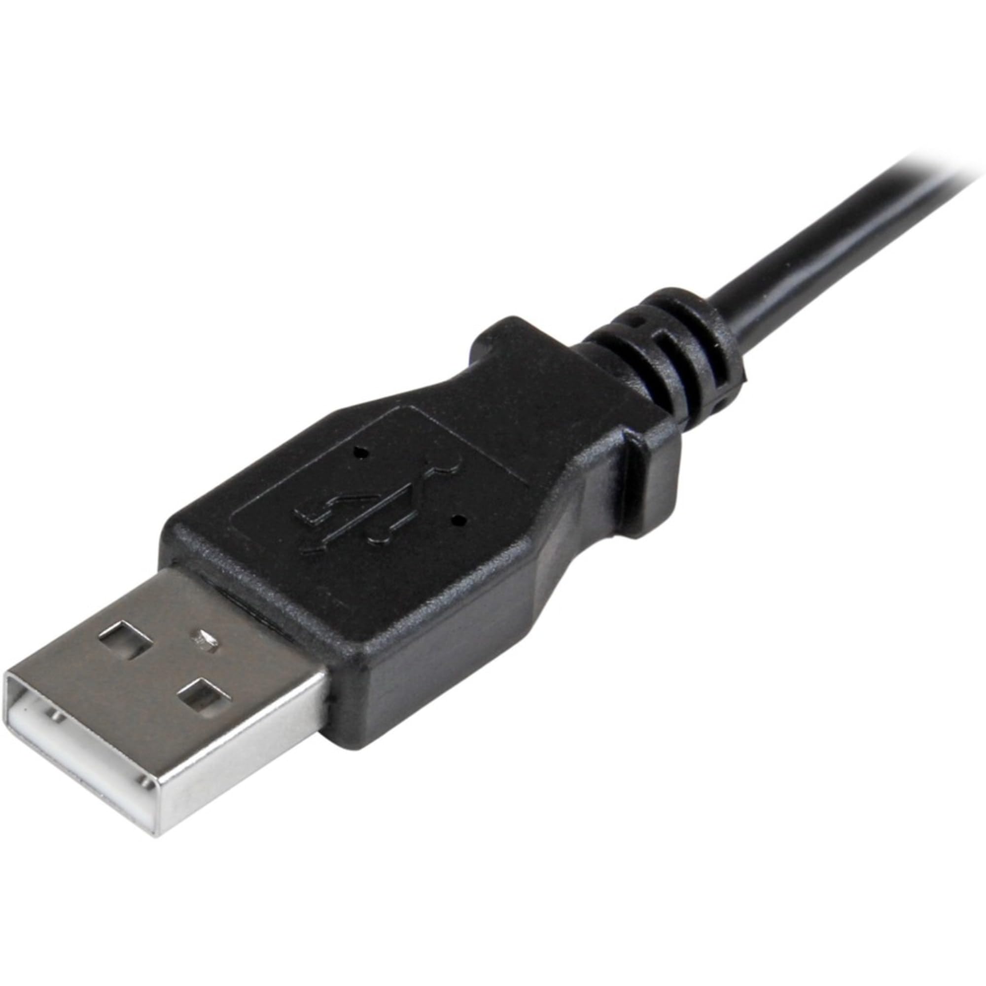 Startech.Com Right Angle Micro Usb Cable   1 Ft / 0.5M   90 Degree   Usb Cord   Usb Charger Cable   Usb To Micro Usb Cable (Usba