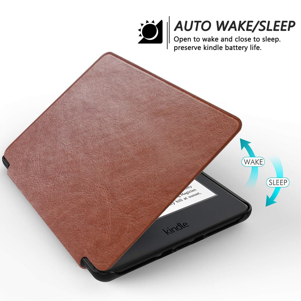 Scsvpn Case For Kindle Paperwhite 11Th Generation 2021 And Kindle Paperwhite Signature Edition With Hand Strap, Auto Sleep/Wake