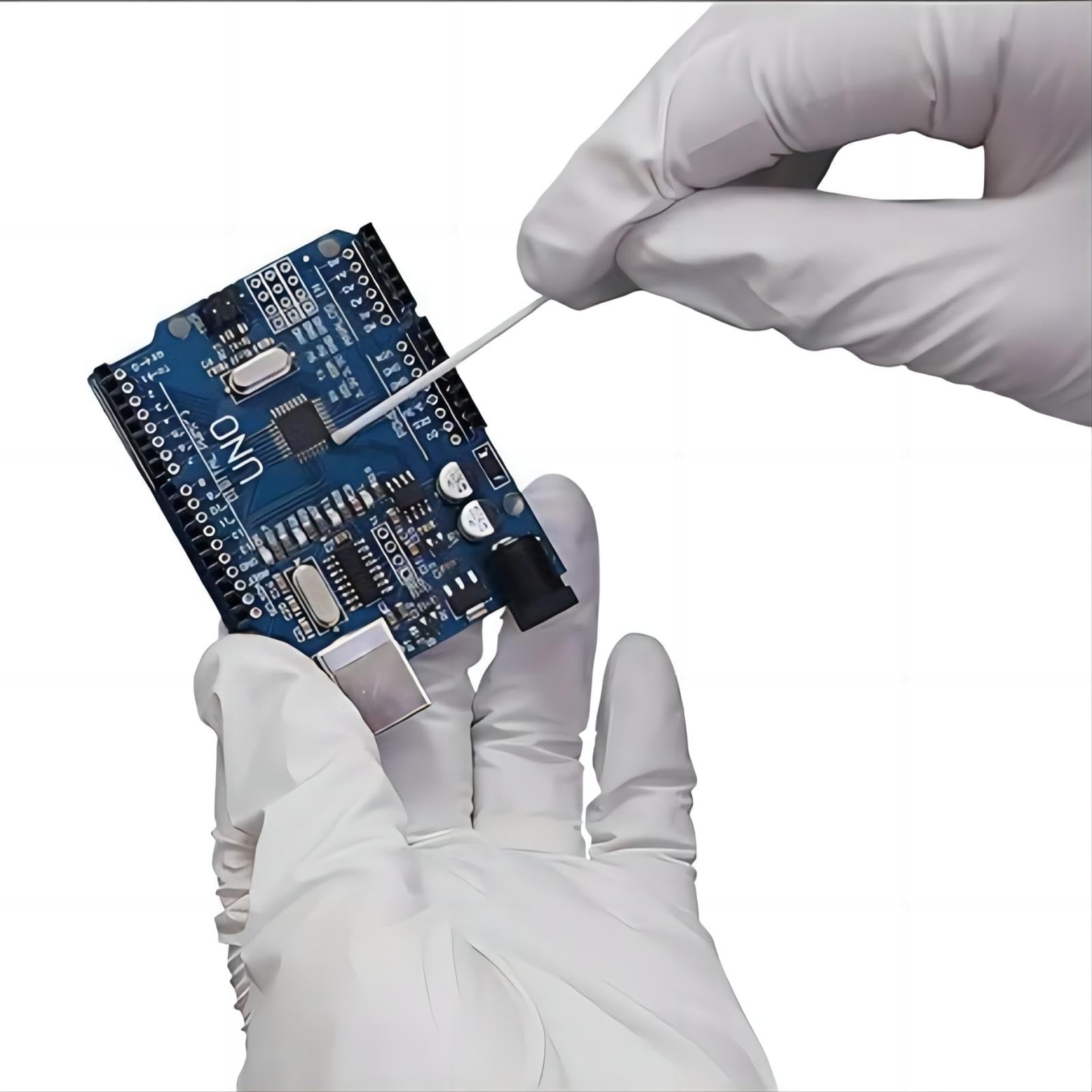 Esd Paper Rod Sticky Swab Gel(Safe 2.5Mm /0.10 Inch) For Cleaning Camera Lens, Sensor, Led/Lcd, Pcb, Smt,Cob Module, Semiconduct