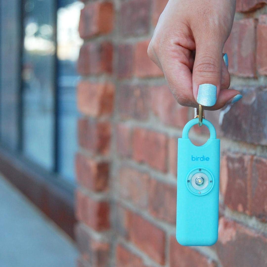 Shes Birdie-The Original Personal Safety Alarm For Women By Women-Loud Siren, Strobe Light And Key Chain In A Variety Of Colors