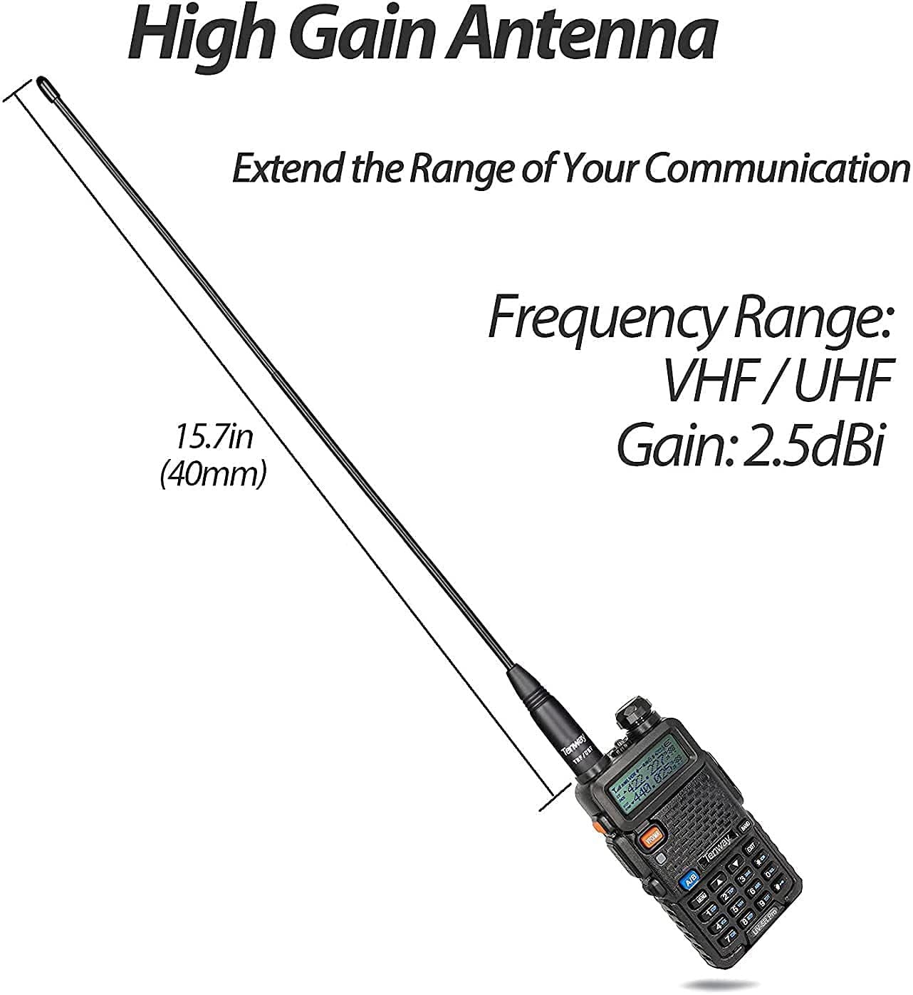Ham Radio Uv 5R Pro 8Watt Dual Band Two Way Radio With Ham Radio And Handheld Speaker Mic And Antenna 6Pack And One Usb Programm