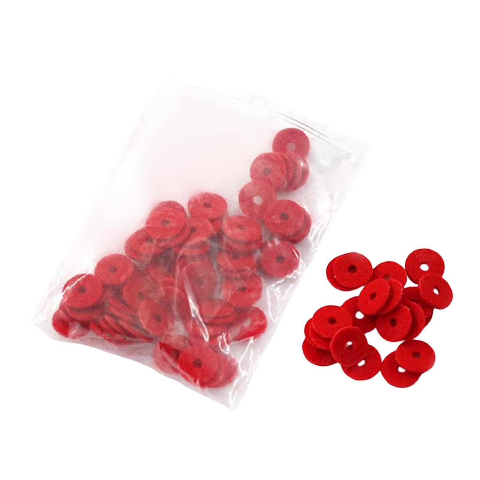 Merishopp Piano Key Felt Washers Instrument Accessories Compact Replacement Pack Of 90 1.8Mm Thickness