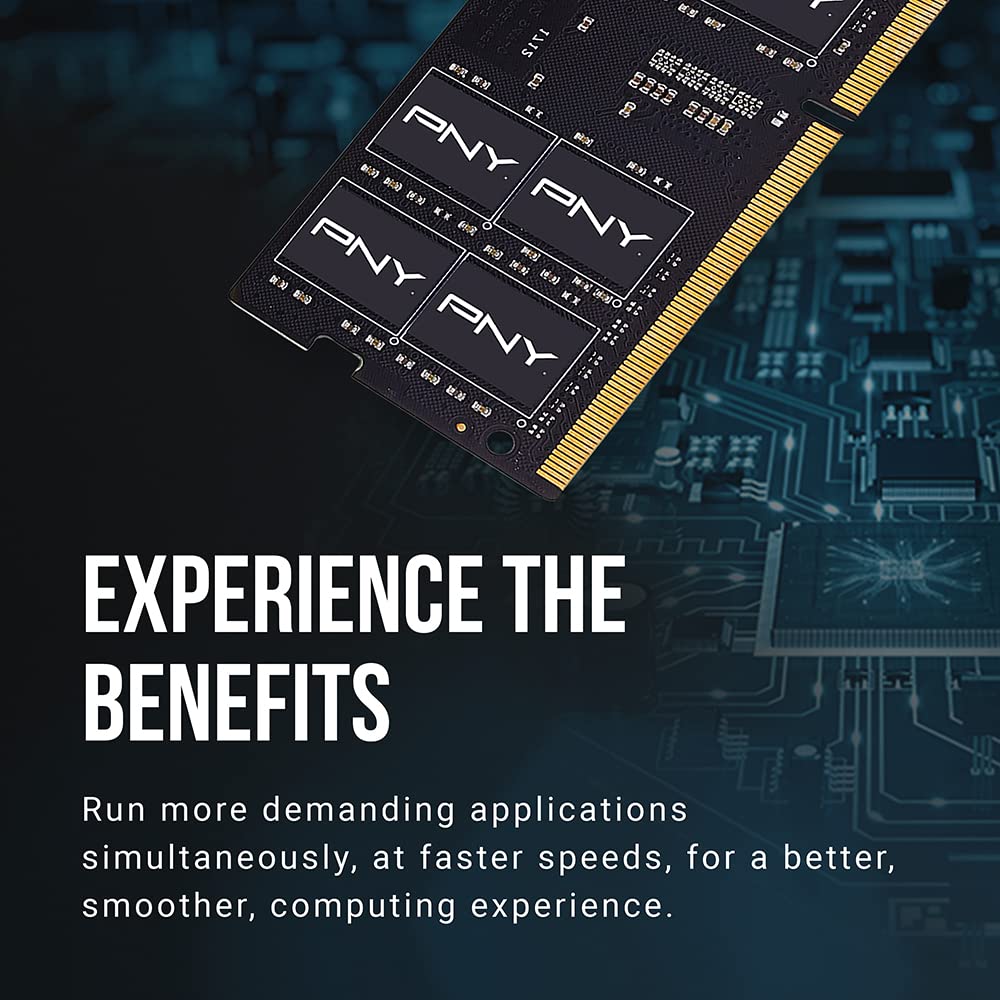 Pny Performance 32Gb (2X16Gb) Ddr4 Dram 3200Mhz (Pc4 25600) Cl22 (Compatible With 2933Mhz, 2666Mhz, 2400Mhz Or 2133Mhz) 1.2V Not