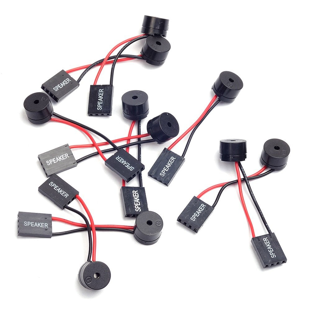 Cylewet 10Pcs Mainboard Computer Pc Internal Speaker Buzzer Computer Case Buzzer For Arduino (Pack Of 10) Cyt1027