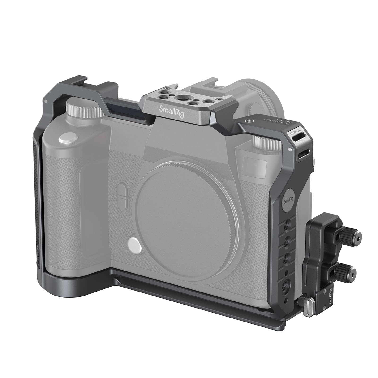 SmallRig SL3 Cage Kit for Leica SL3 with Aluminum and Titanium Build, One-Touch Release Cable Clamp, Quick Release Plate for Arc