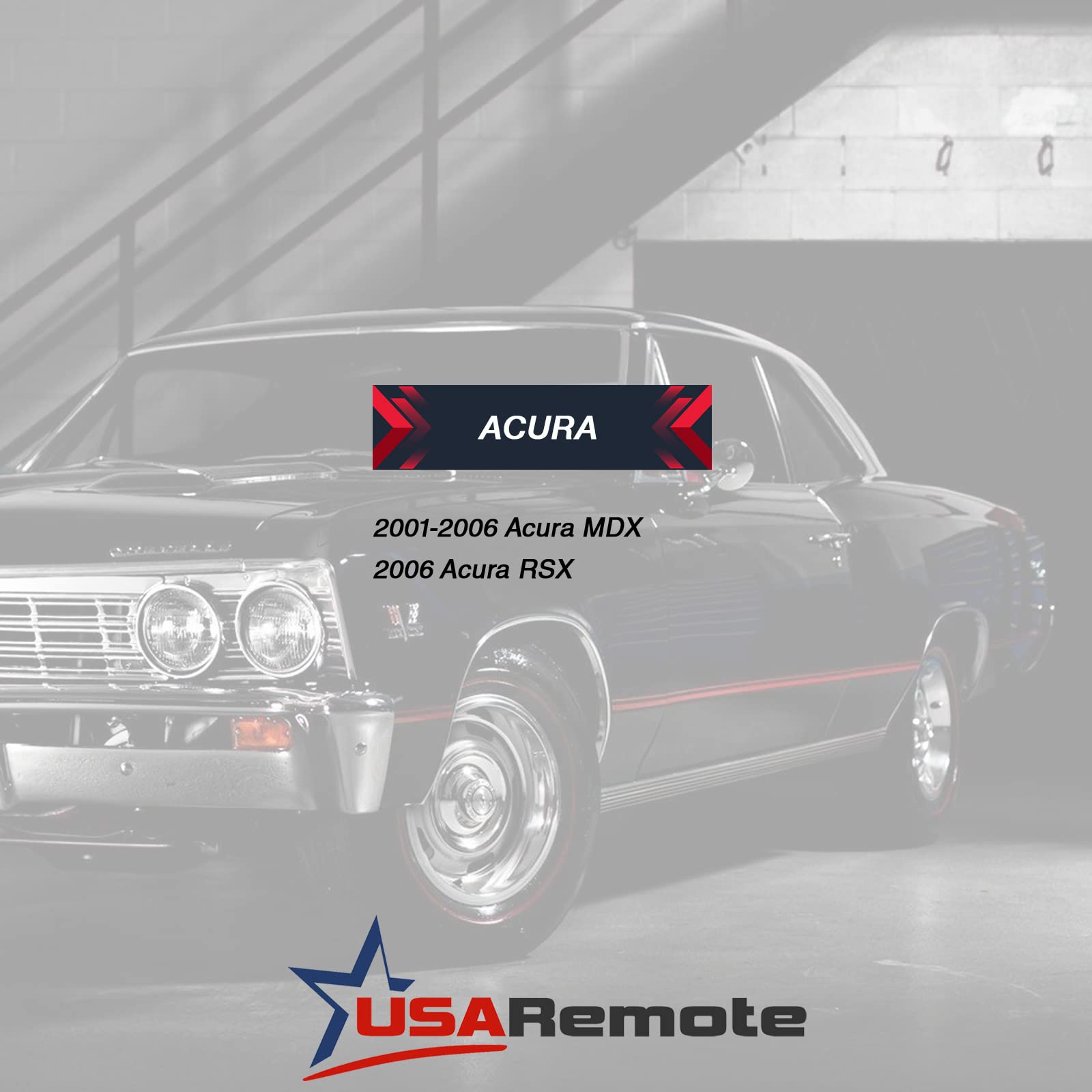 Car Key Fob Keyless Entry Remote Fits 2004 2006 Acura Tl / 2004 2008 Acura Tsx (Oucg8D 387H A, 72147 Sec A02)