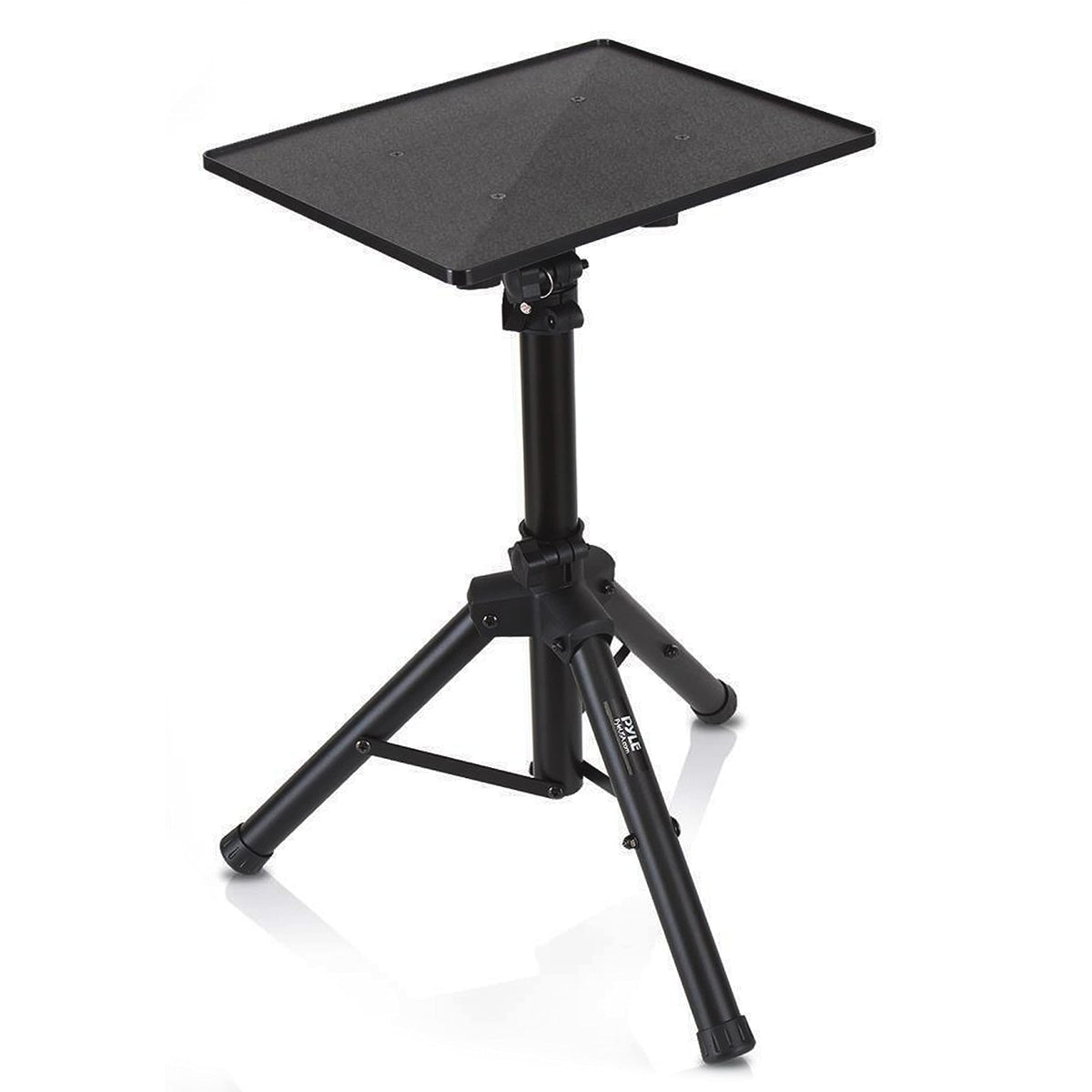 Pyle Pro Universal Projector Stand  Height & Angle Adjustable Tripod Stand Hold Laptops, Computers, Dj Equipment & Projectors He