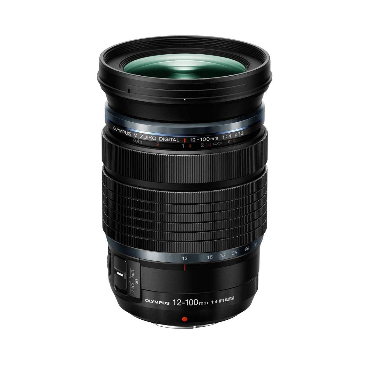 Olympus M.Zuiko Digital Ed 12 100Mm F/4 Is Pro Lens For Micro Four Thirds, Black