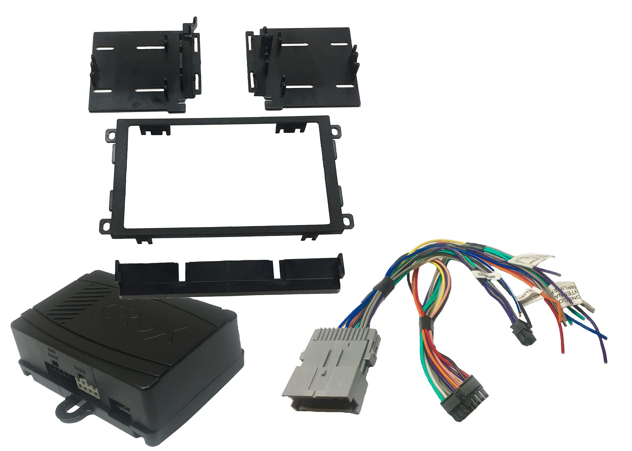 Crux Radio Replacement With Double Din Dash Kit For Gm Class Ii Vehicles 2002   2013