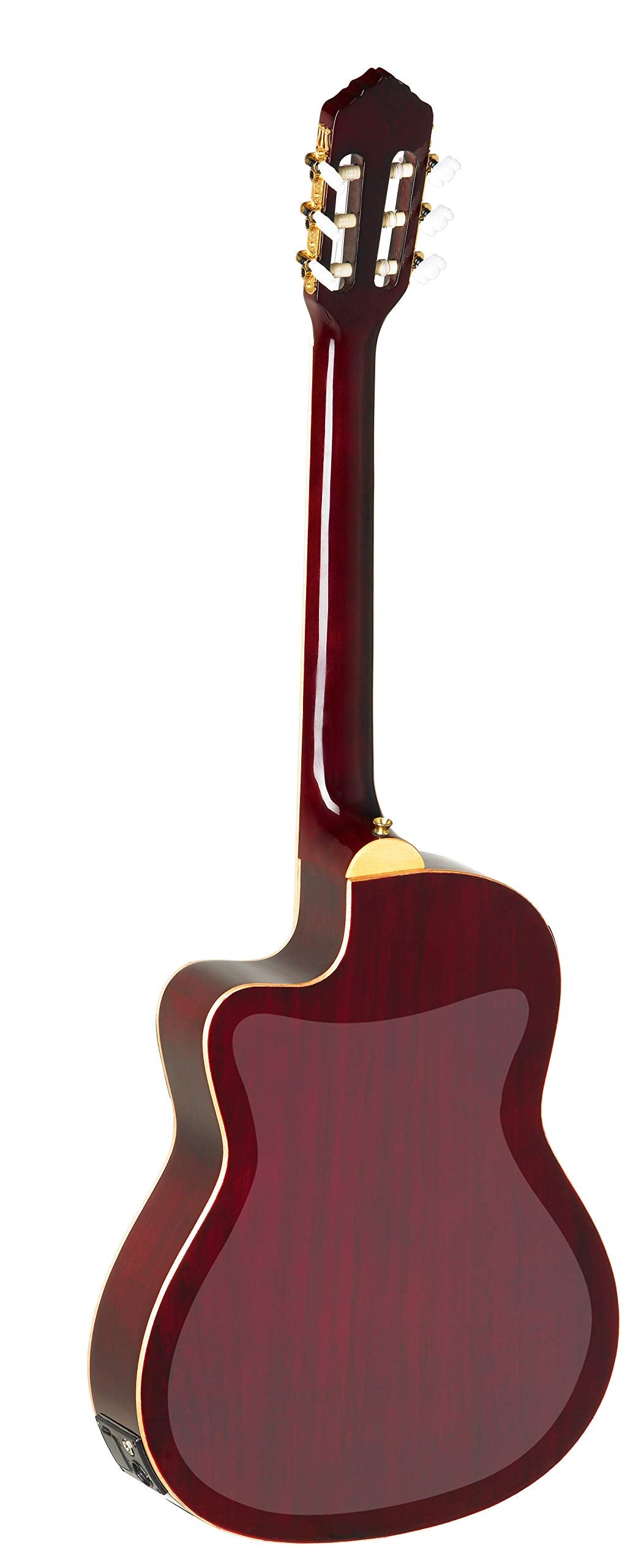Ortega Guitars Reusable Electrstatic Rear Guitar Foil Guard   Transparent (Obcf)