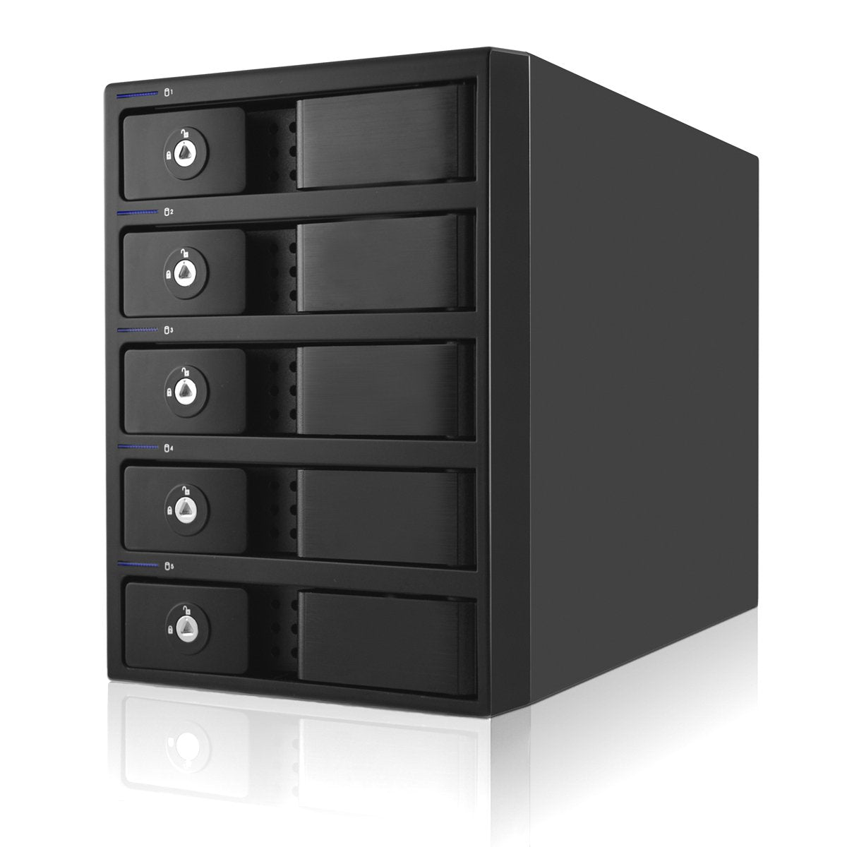 Oyen Digital 100Tb Mobius 5-Bay Firewire 800, Esata, Usb 3.0 Raid Hard Drive Array, 3R5-Eb3-100Tb