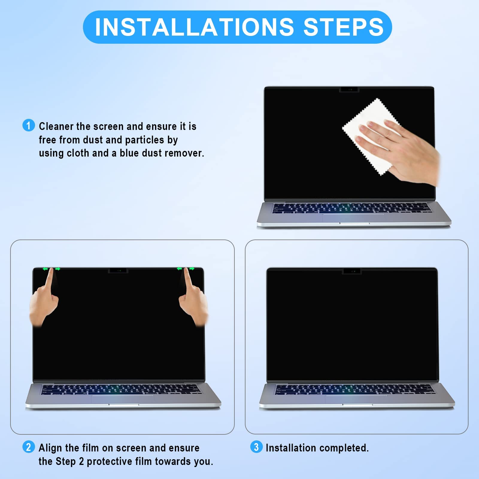 Zoegaa Macbook Pro 16 Inch Privacy Screen 2021~2023,Magnetic Privacy Screen Macbook Pro 16 Inch M3 /M2/M1/Pro/Max Chip(A2991/A27