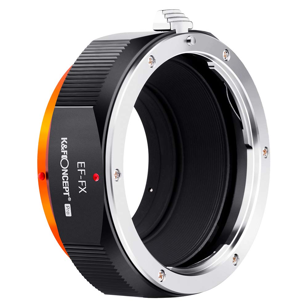 K&F Concept Lens Mount Adapter For Eos Ef/Efs Lens To Fujifx Mount X Pro1 X Camera X Series Mirrorless Cameras With Matting Varnish Design
