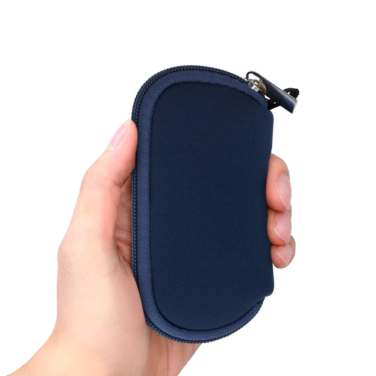 Kwmobile Neoprene Case Compatible With Apple Magic Mouse 1/2   Case For Mouse Soft Pouch Carry Bag   Black