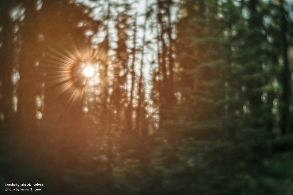 Lensbaby Lb 8F Trio 28 For Connecting Fuji X Black