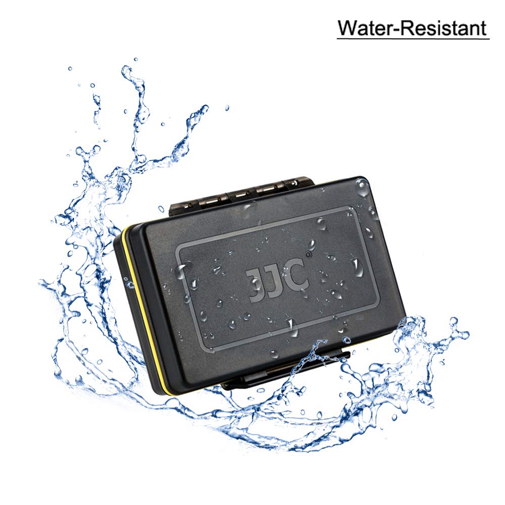 Jjc Camera Battery Case Organizer Holder Fits For Canon Lp-E6 Lp-E8 Lp-E12 Lp-E17 Nb-13L Nikon En-El15 En-El14 Fujifilm Np-W126